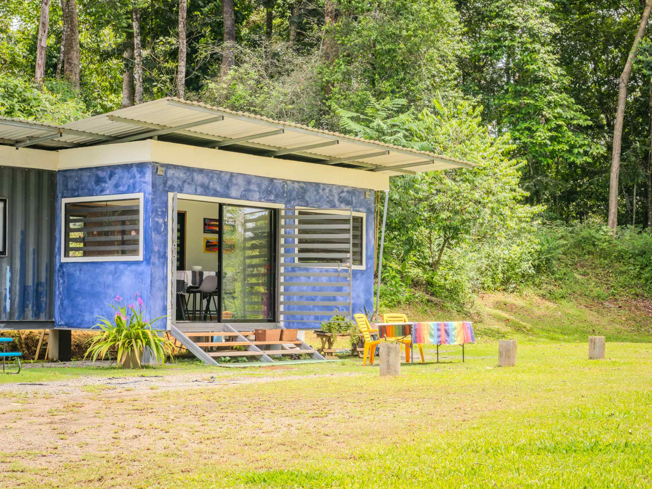 Tranquil 2+ Acre Building Lot with Simple Home and Legal Water in Ojochal Costa Rica