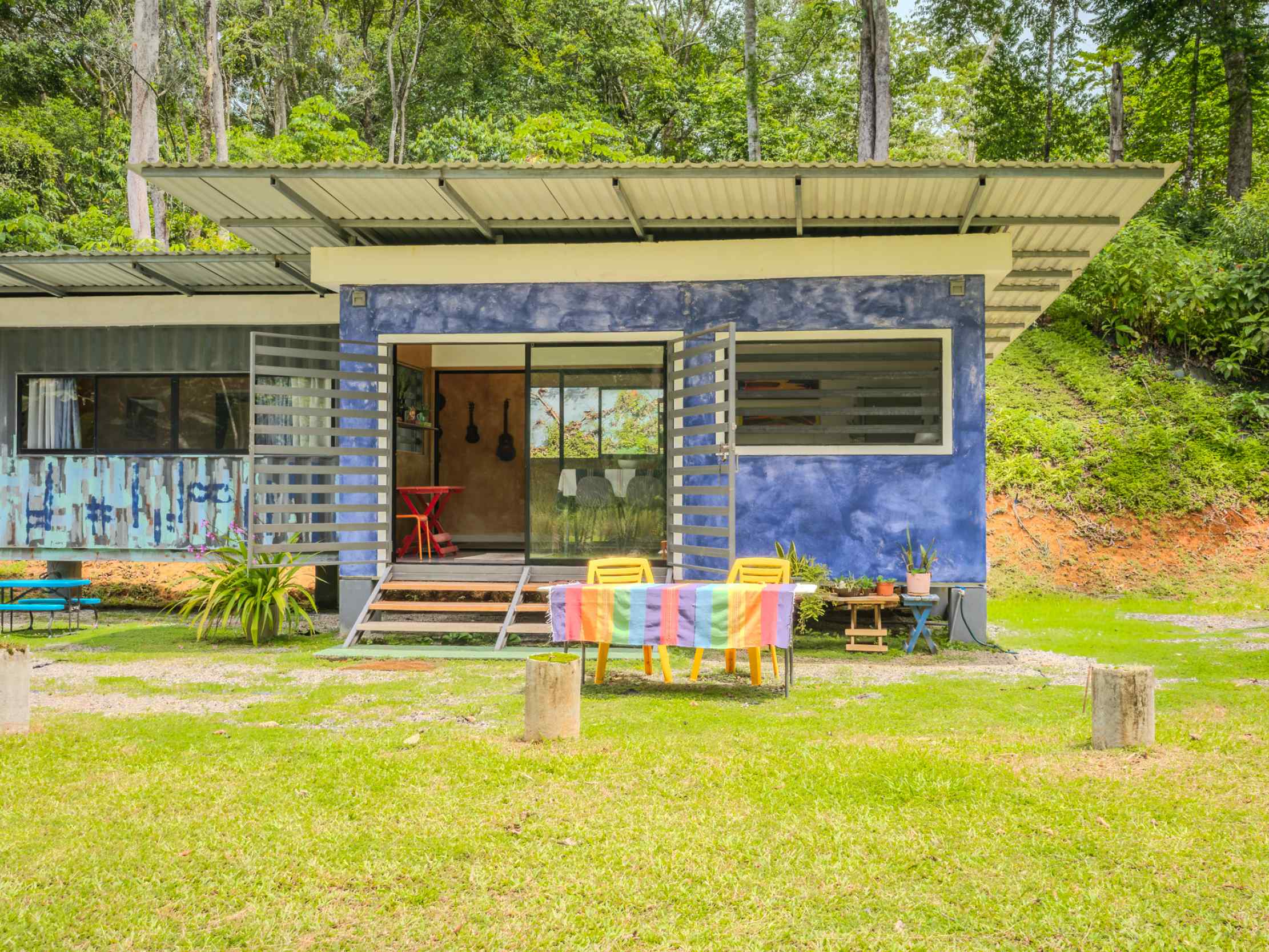 Tranquil 2+ Acre Building Lot with Simple Home and Legal Water in Ojochal Costa Rica