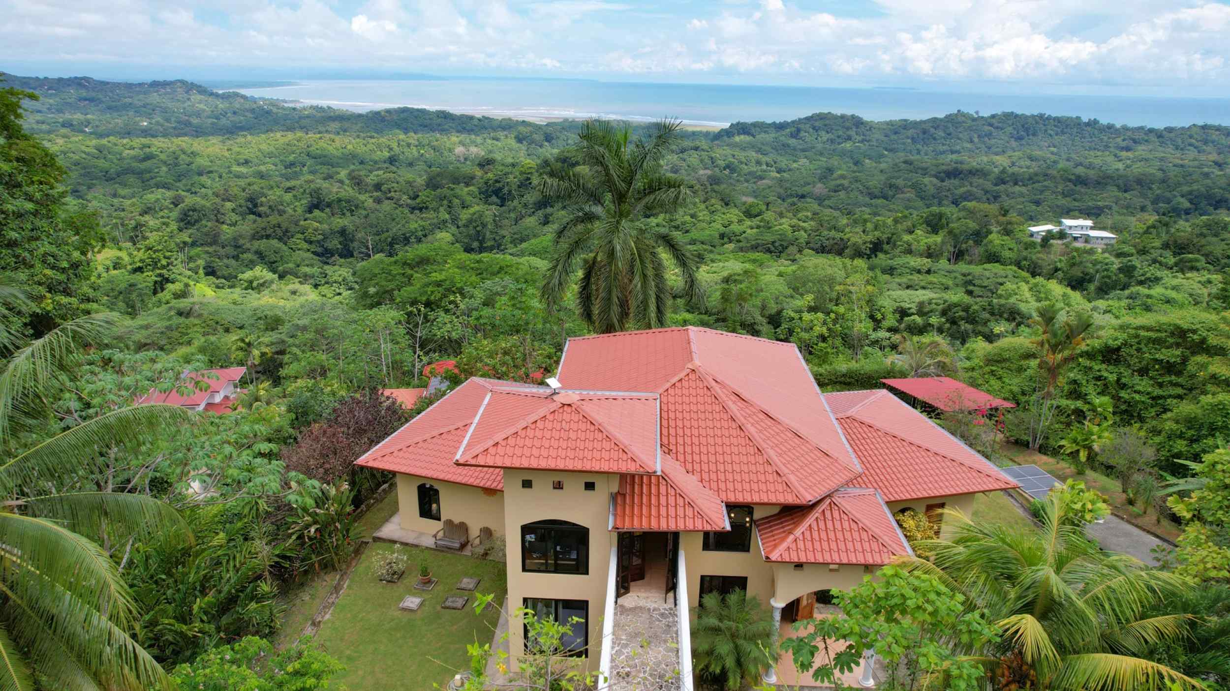 Elegant 3-Bedroom Mediterranean Estate with Spectacular Ocean & Sunset Views in Ojochal Costa Rica