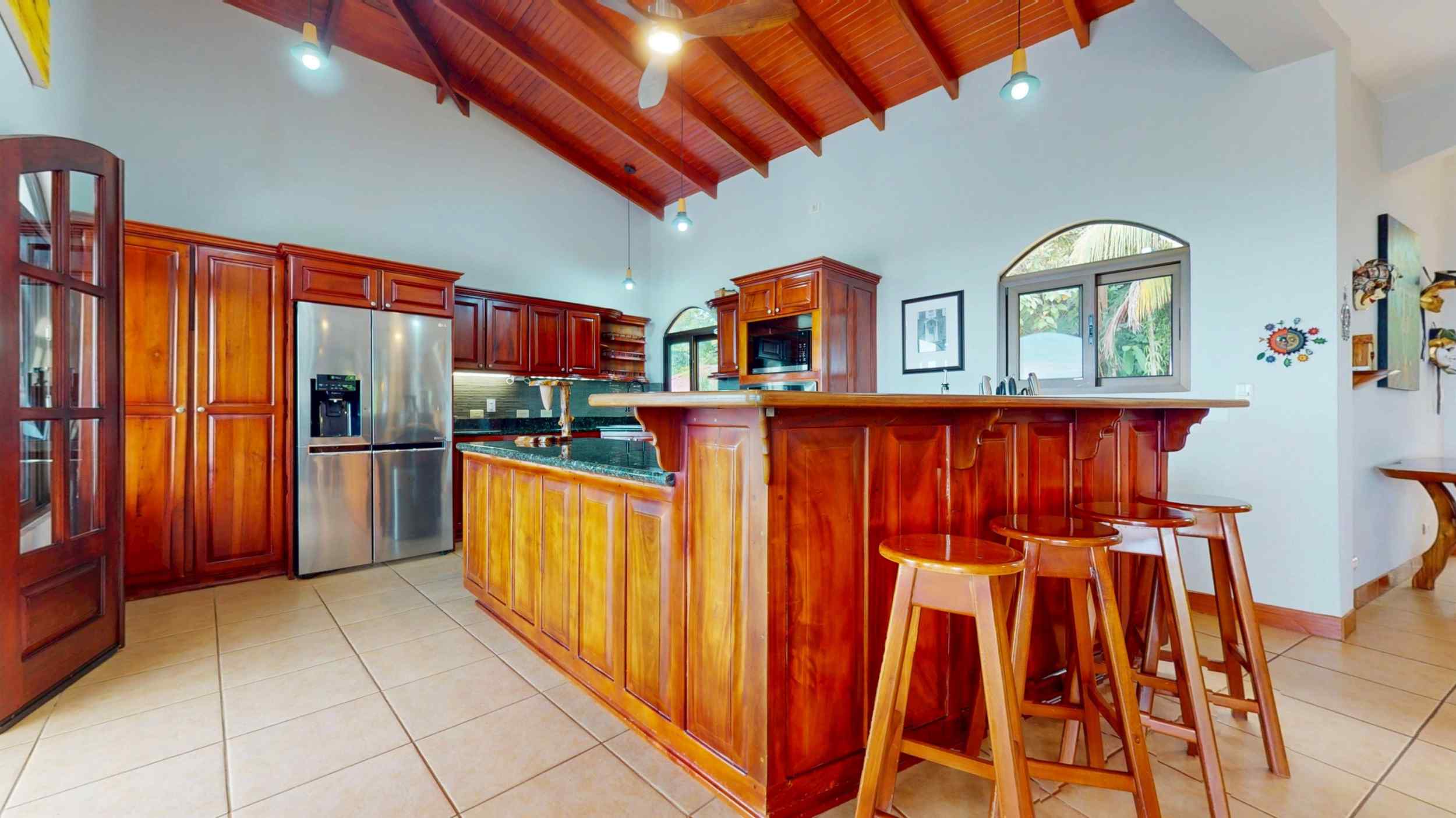 Elegant 3-Bedroom Mediterranean Estate with Spectacular Ocean & Sunset Views in Ojochal Costa Rica