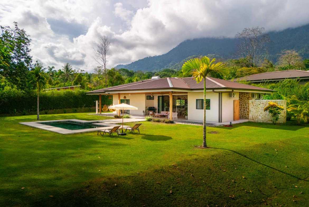 Modern 3-Bedroom Home with Pool, Ocean & Mountain Views in Ojochal Costa Rica