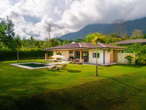 Modern 3-Bedroom Home with Pool, Ocean & Mountain Views in Ojochal Costa Rica