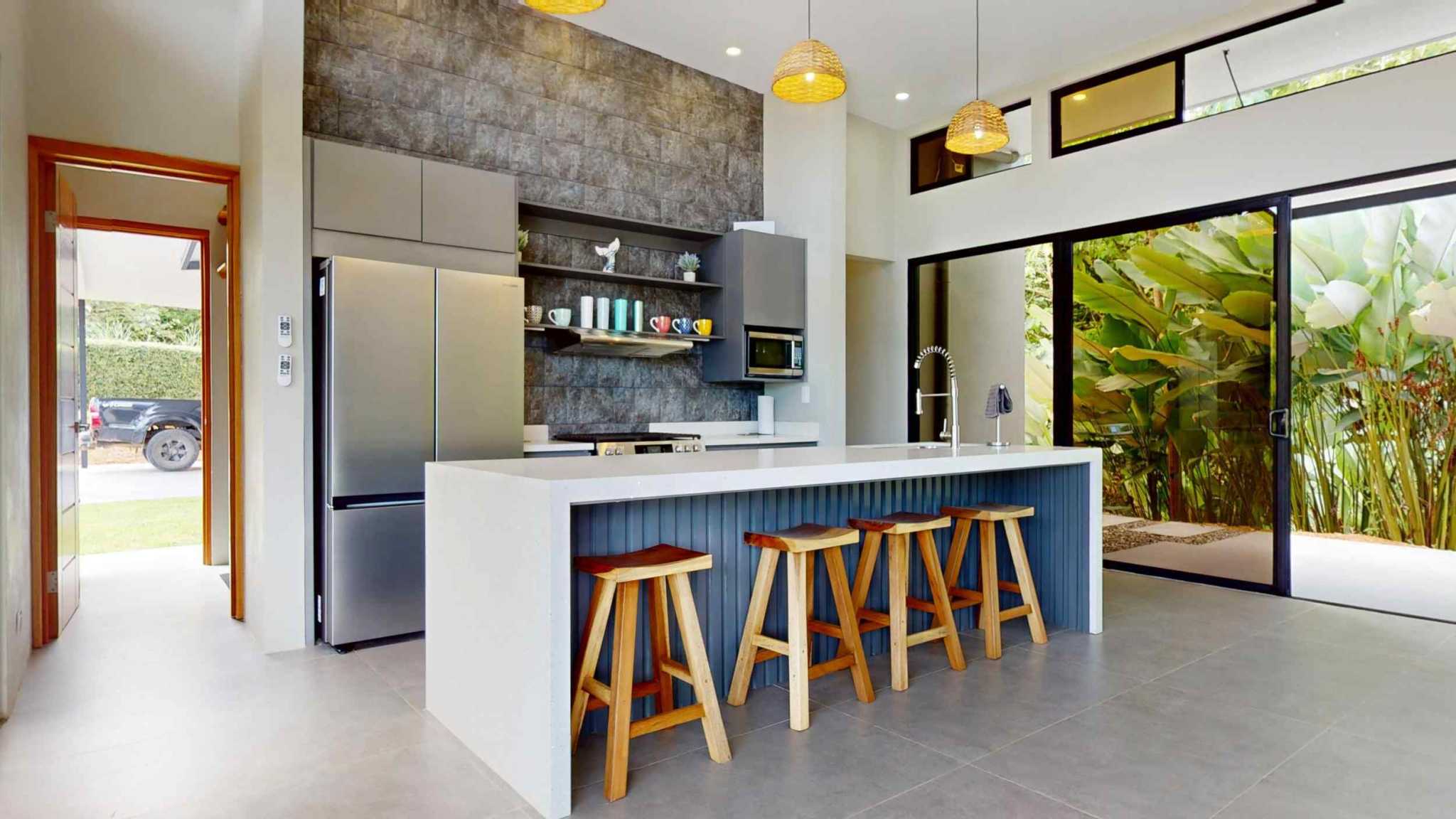 72374-11 Stunning 2-Bedroom House with Heated Saltwater Pool & Solar Backup in Ojochal Costa Rica