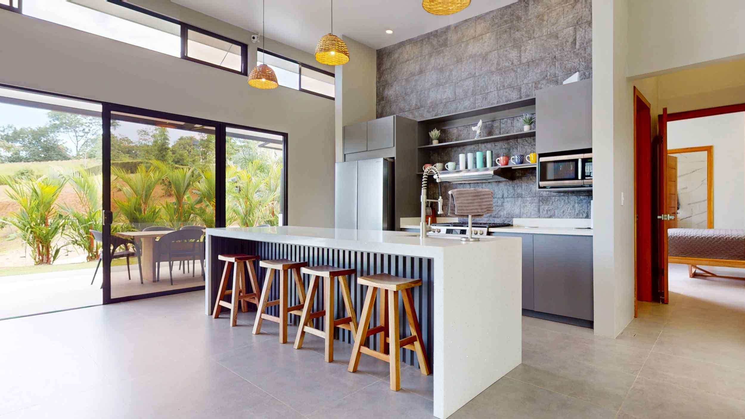 Stunning 2-Bedroom House with Heated Saltwater Pool & Solar Backup in Ojochal Costa Rica