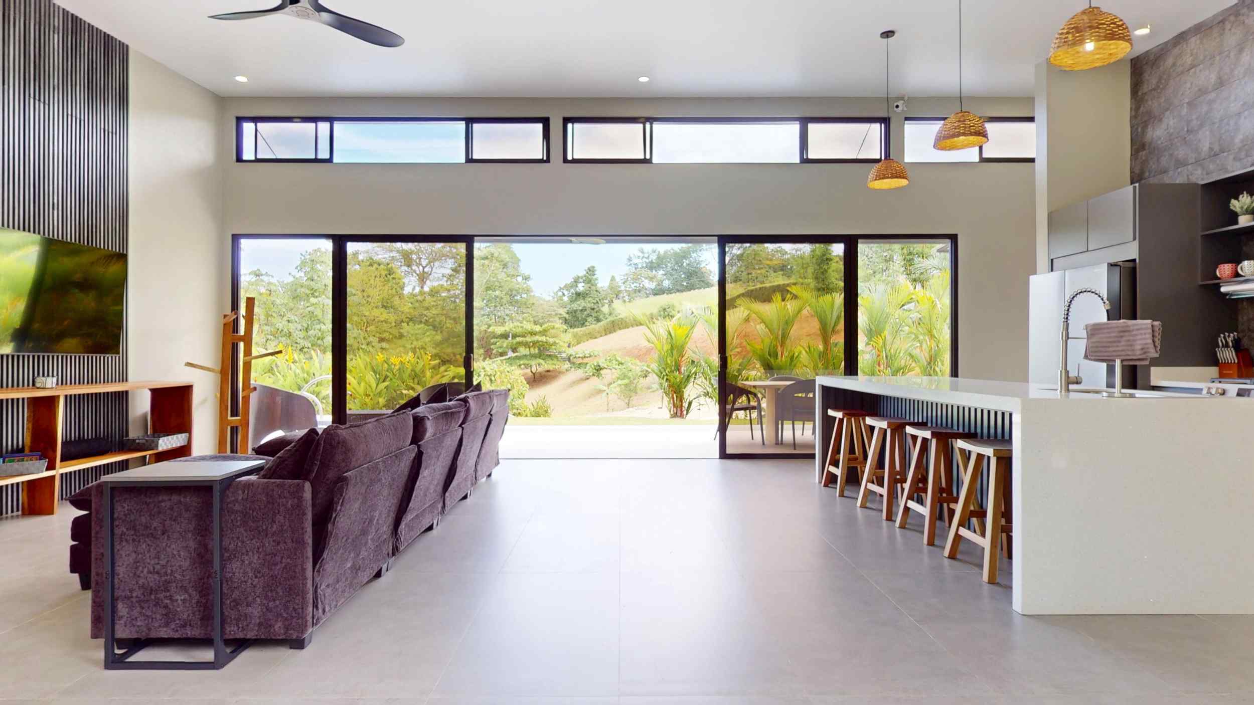 Stunning 2-Bedroom House with Heated Saltwater Pool & Solar Backup in Ojochal Costa Rica