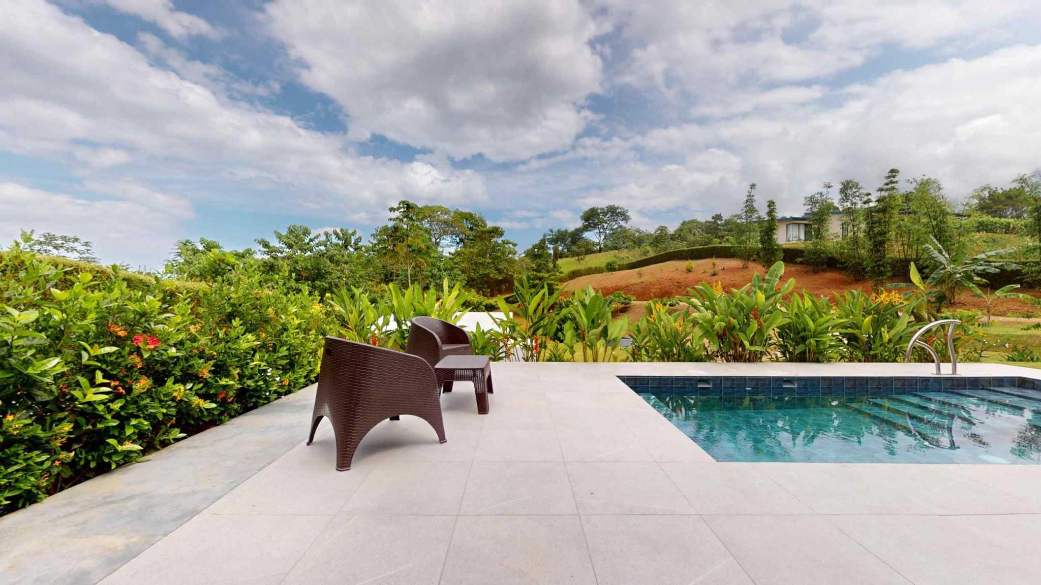 72374-22 Stunning 2-Bedroom House with Heated Saltwater Pool & Solar Backup in Ojochal Costa Rica