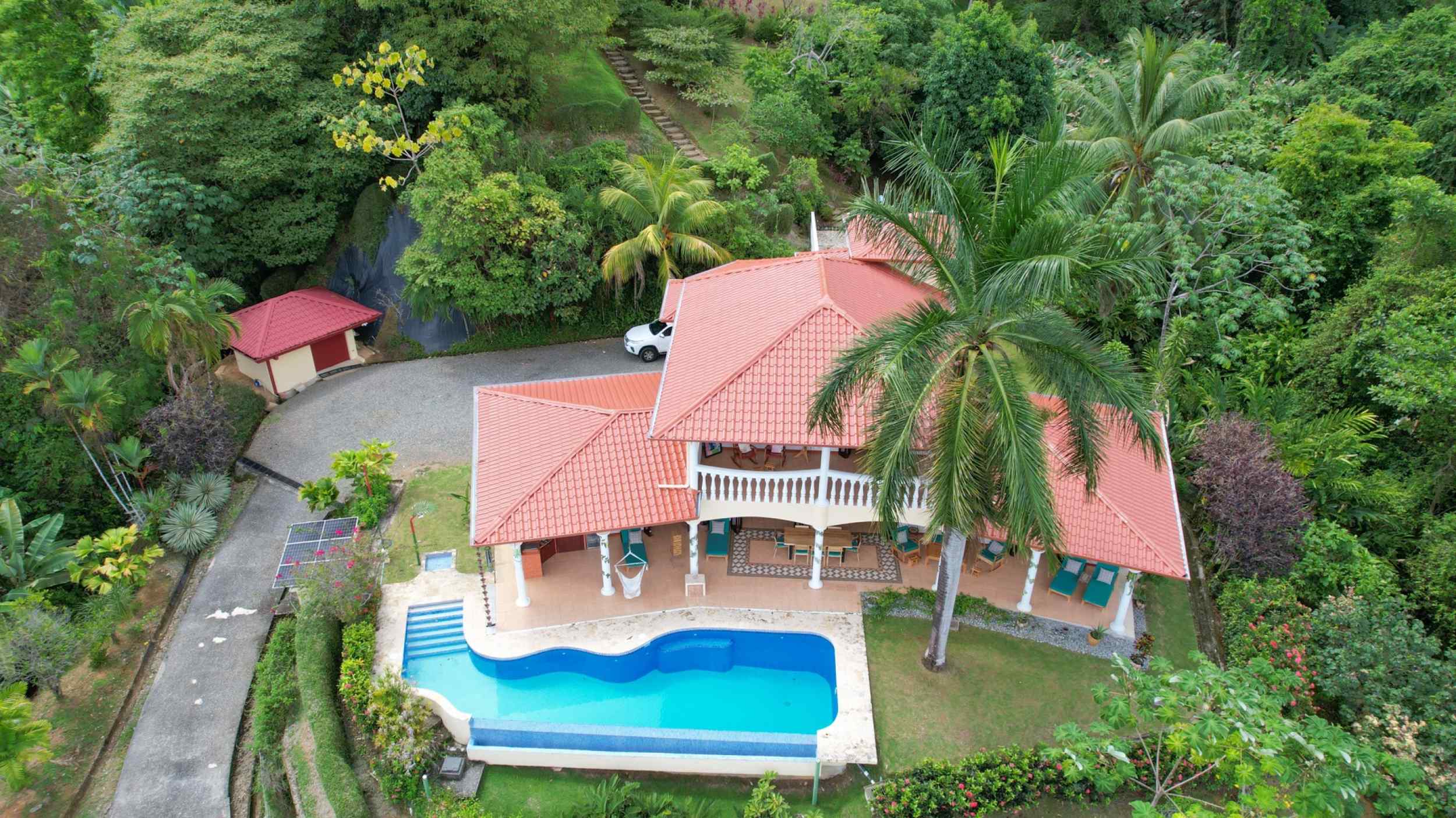 Elegant 3-Bedroom Mediterranean Estate with Spectacular Ocean & Sunset Views in Ojochal Costa Rica