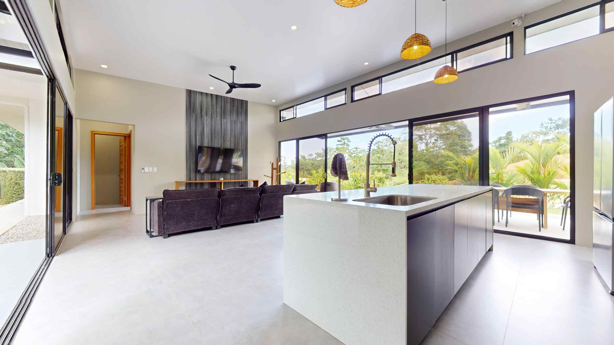 Stunning 2-Bedroom House with Heated Saltwater Pool & Solar Backup in Ojochal Costa Rica