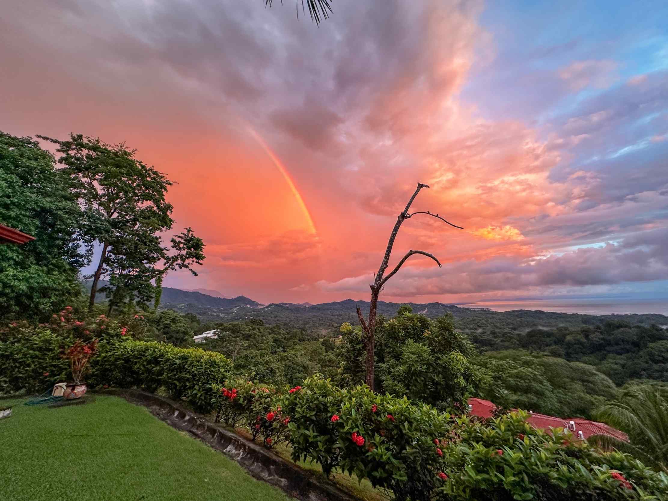Elegant 3-Bedroom Mediterranean Estate with Spectacular Ocean & Sunset Views in Ojochal Costa Rica