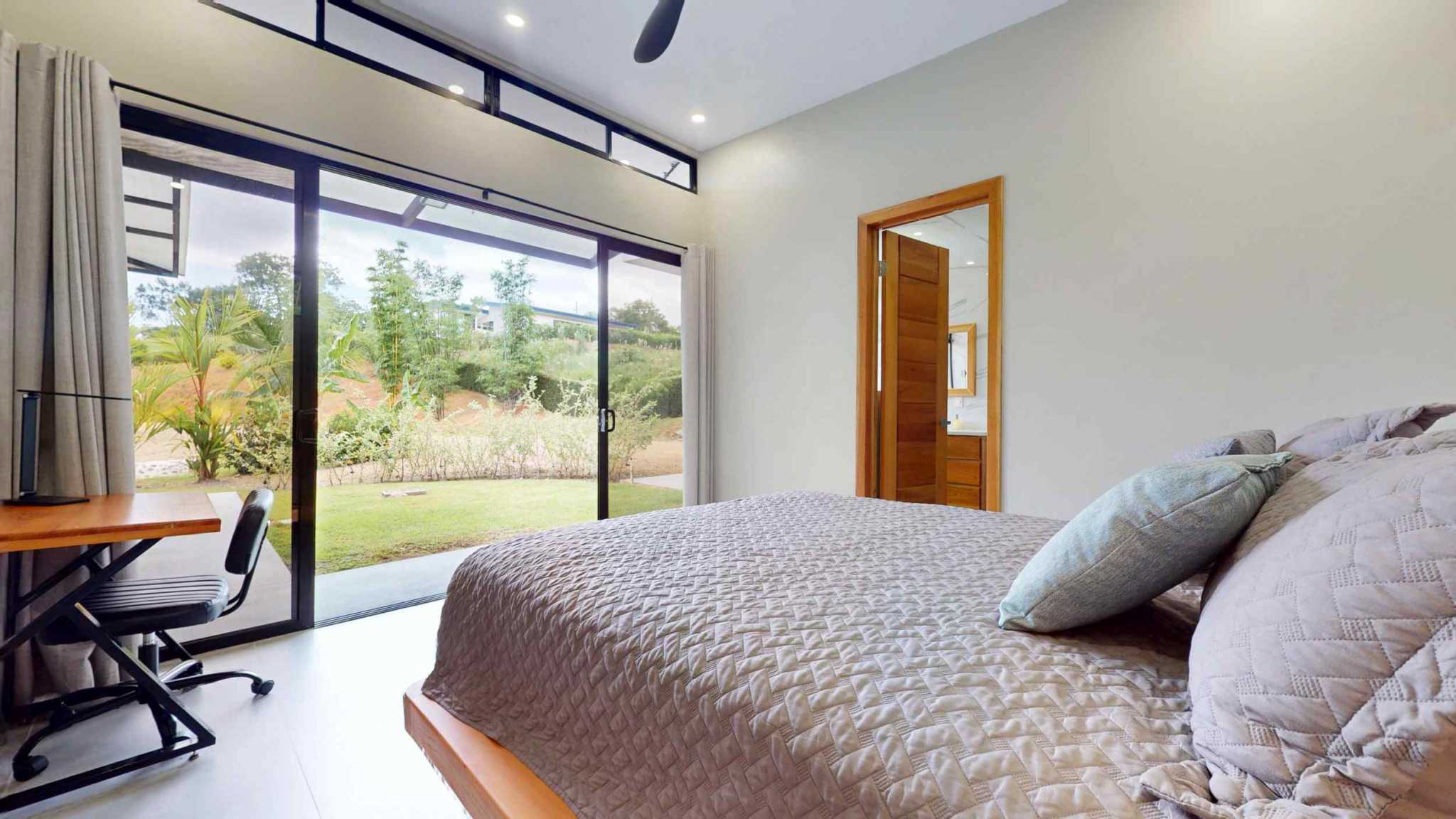 72374-29 Stunning 2-Bedroom House with Heated Saltwater Pool & Solar Backup in Ojochal Costa Rica