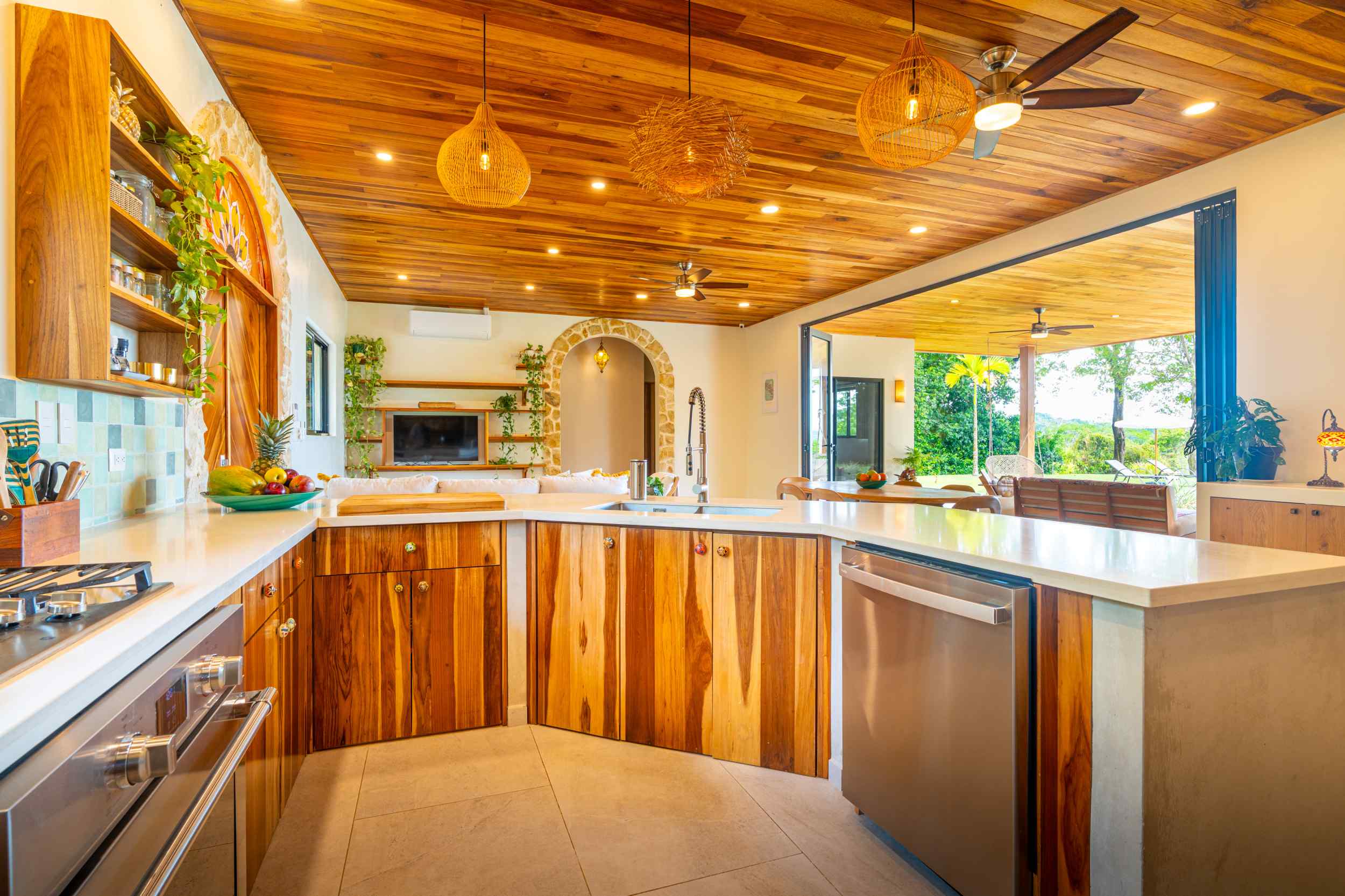 72404-20 Modern 3-Bedroom Home with Pool, Ocean & Mountain Views in Ojochal Costa Rica