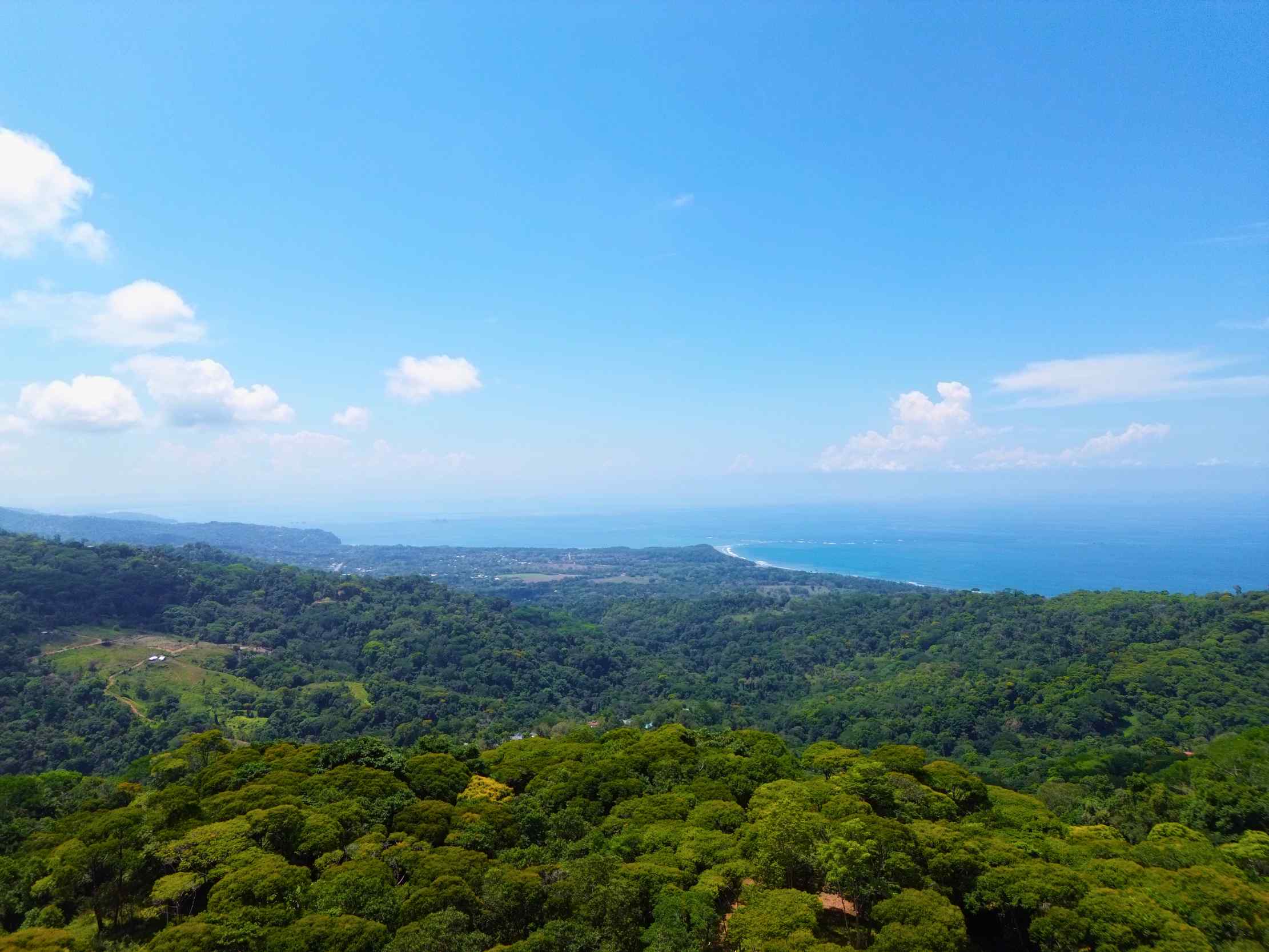 Spectacular Ocean View Nearly 14-Acre Building Lot with Legal Water in Uvita Costa Rica