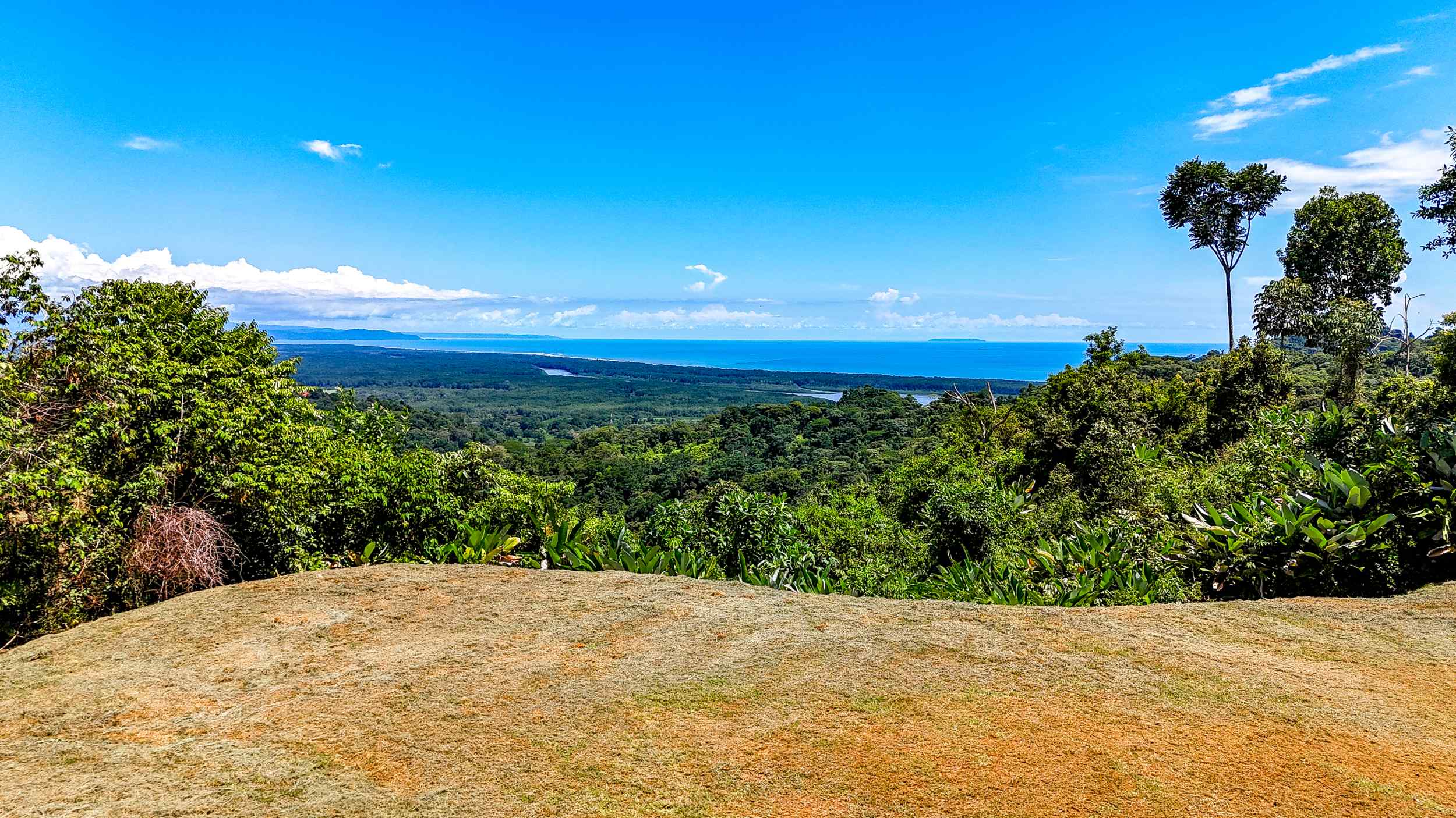 Breathtaking Ocean and Mountain View Two-Acre Building Lot with Legal Water in Tres Rios Costa Rica