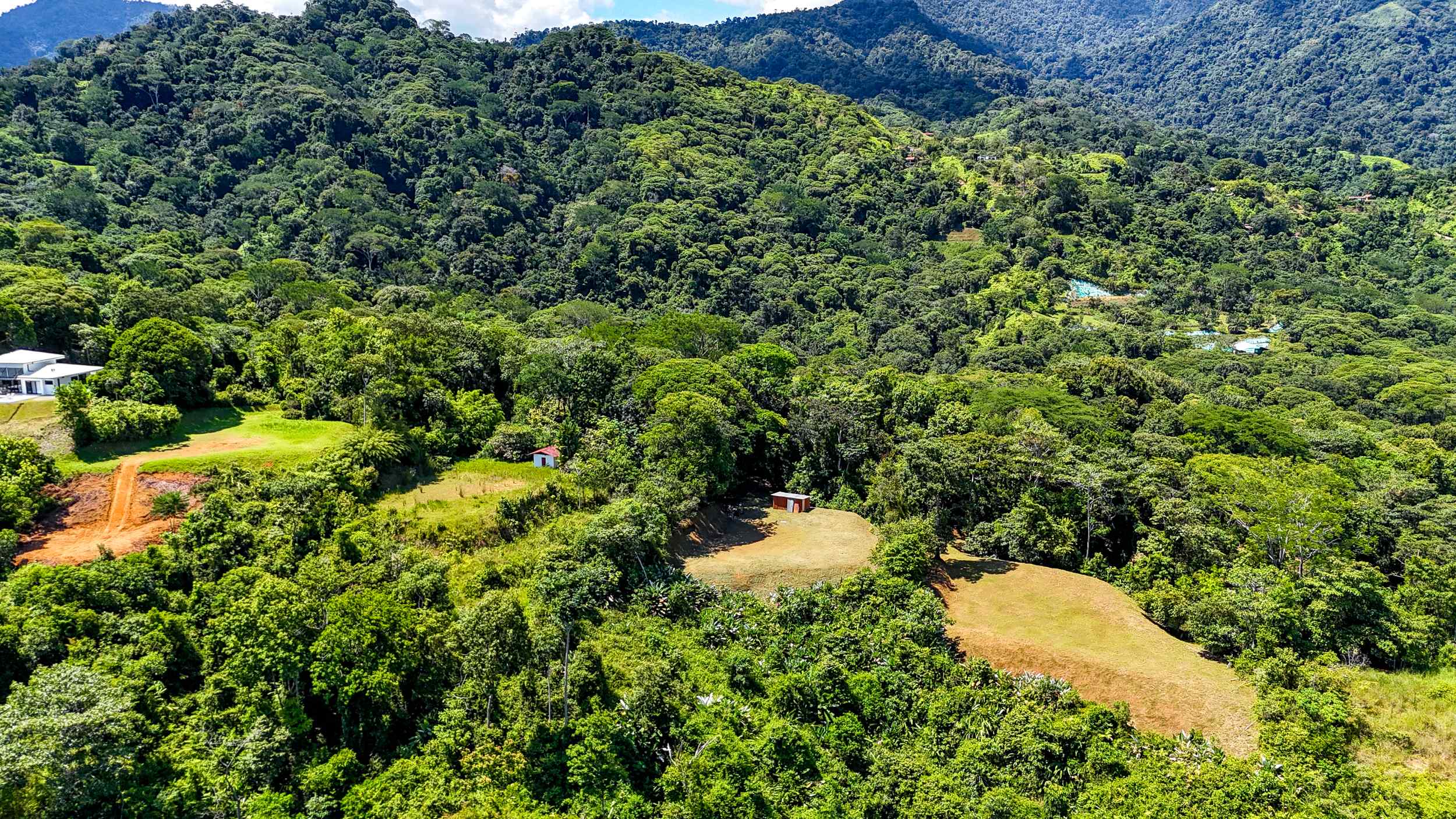 Breathtaking Ocean and Mountain View Two-Acre Building Lot with Legal Water in Tres Rios Costa Rica
