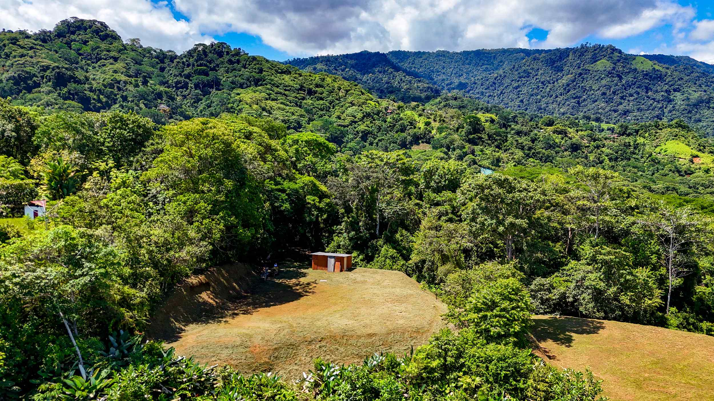 Breathtaking Ocean and Mountain View Two-Acre Building Lot with Legal Water in Tres Rios Costa Rica