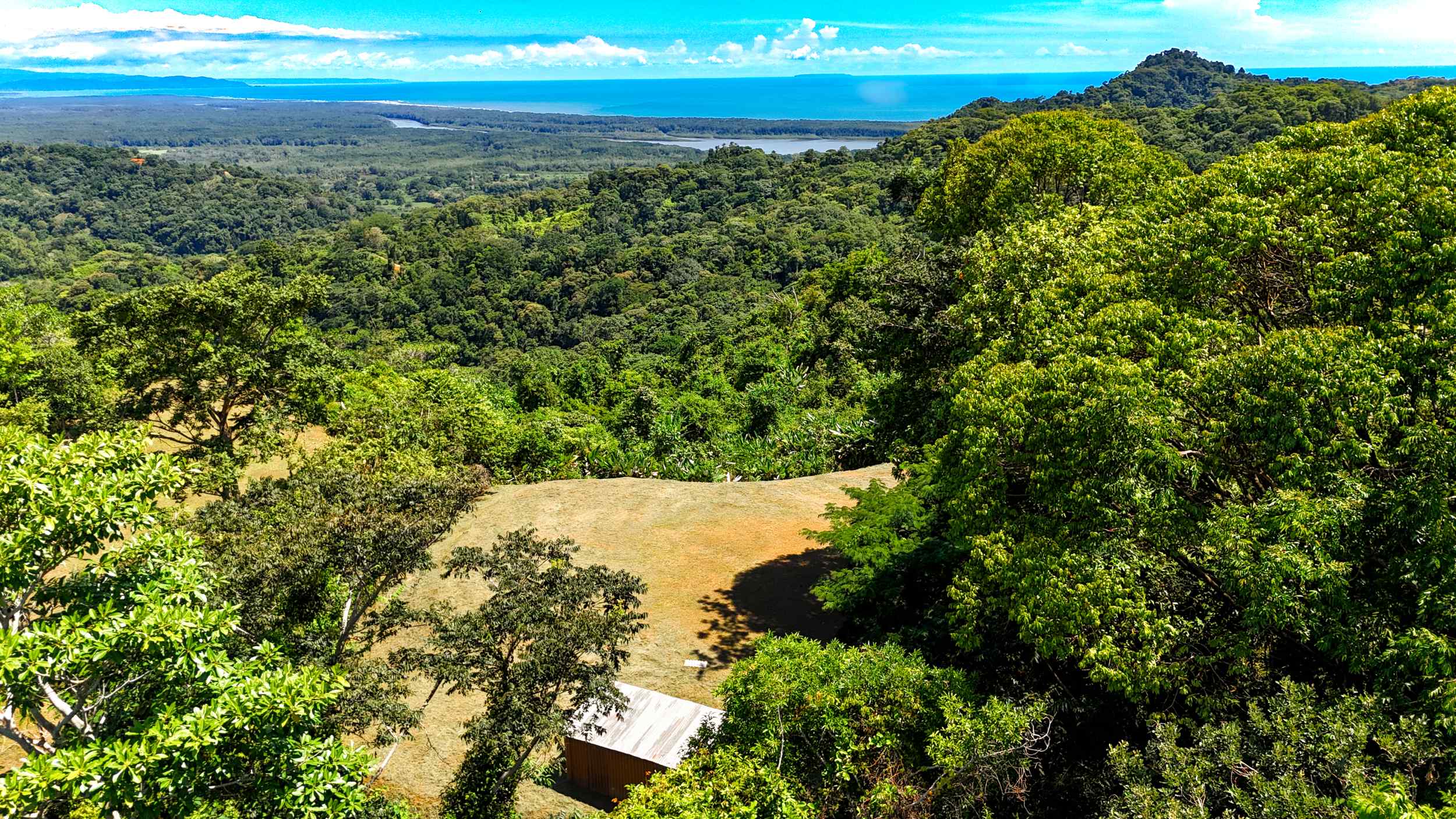 Breathtaking Ocean and Mountain View Two-Acre Building Lot with Legal Water in Tres Rios Costa Rica