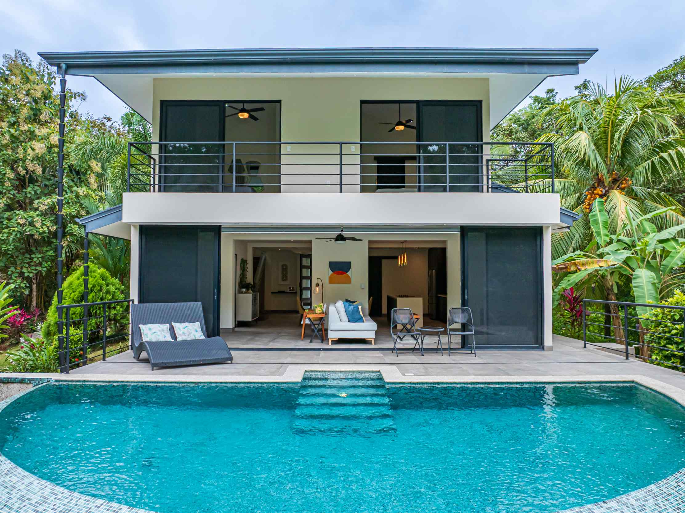 73034-11 Luxurious 5-Bedroom Rainforest Estate with Pool & Guest House in Ojochal Costa Rica