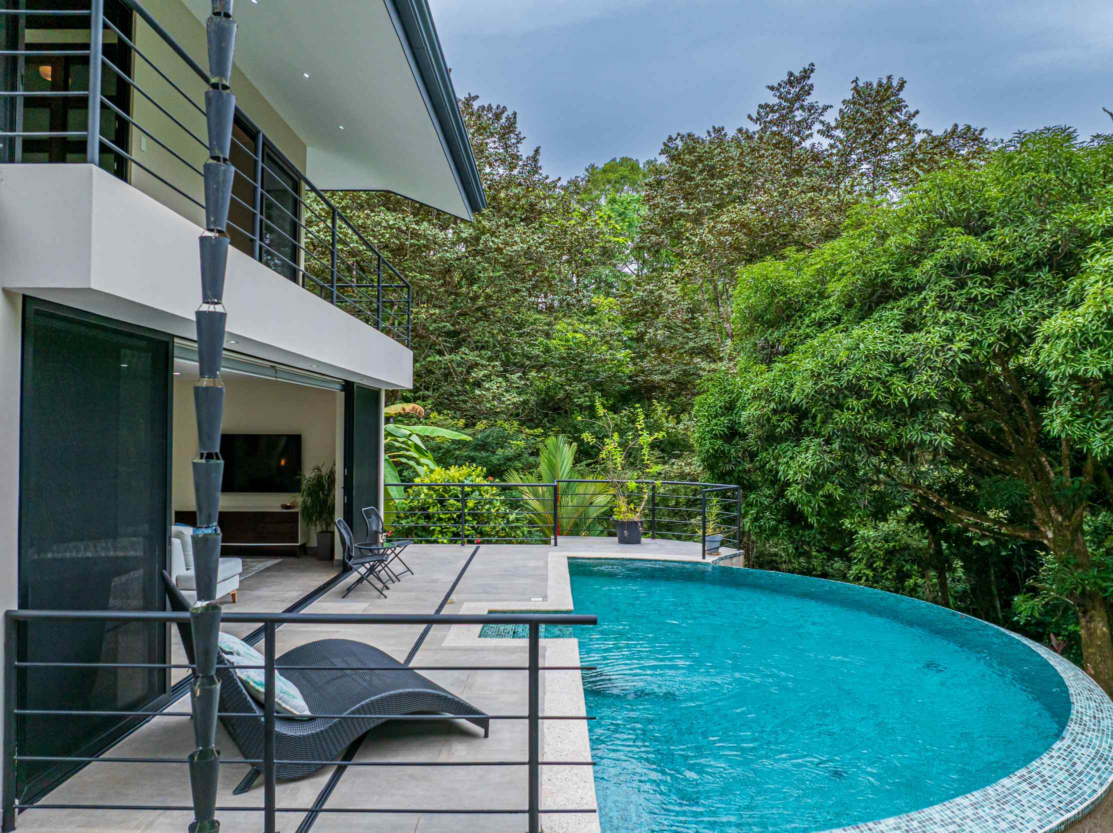 73034-13 Luxurious 5-Bedroom Rainforest Estate with Pool & Guest House in Ojochal Costa Rica