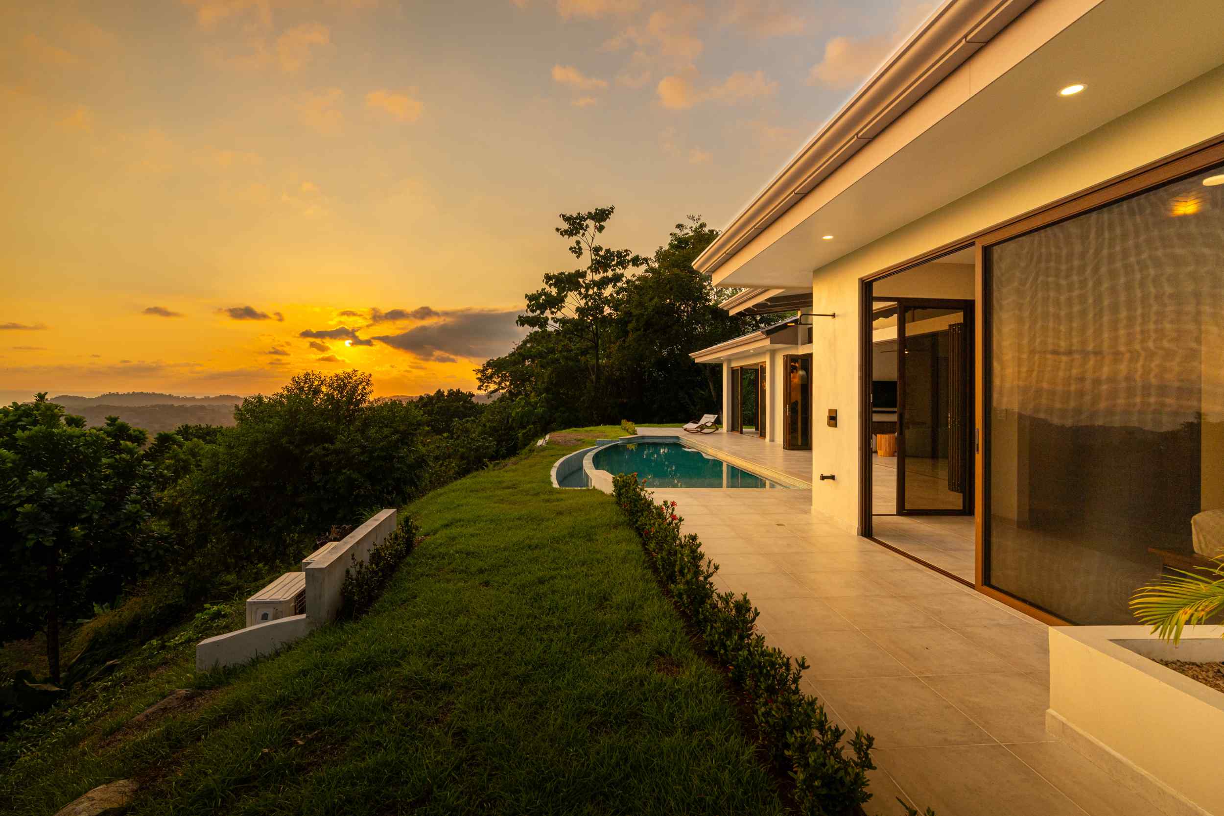 73054-2 Luxury Ocean-View 3-Bedroom Home with Private Pool & Sunset Views in Ojochal Costa Rica