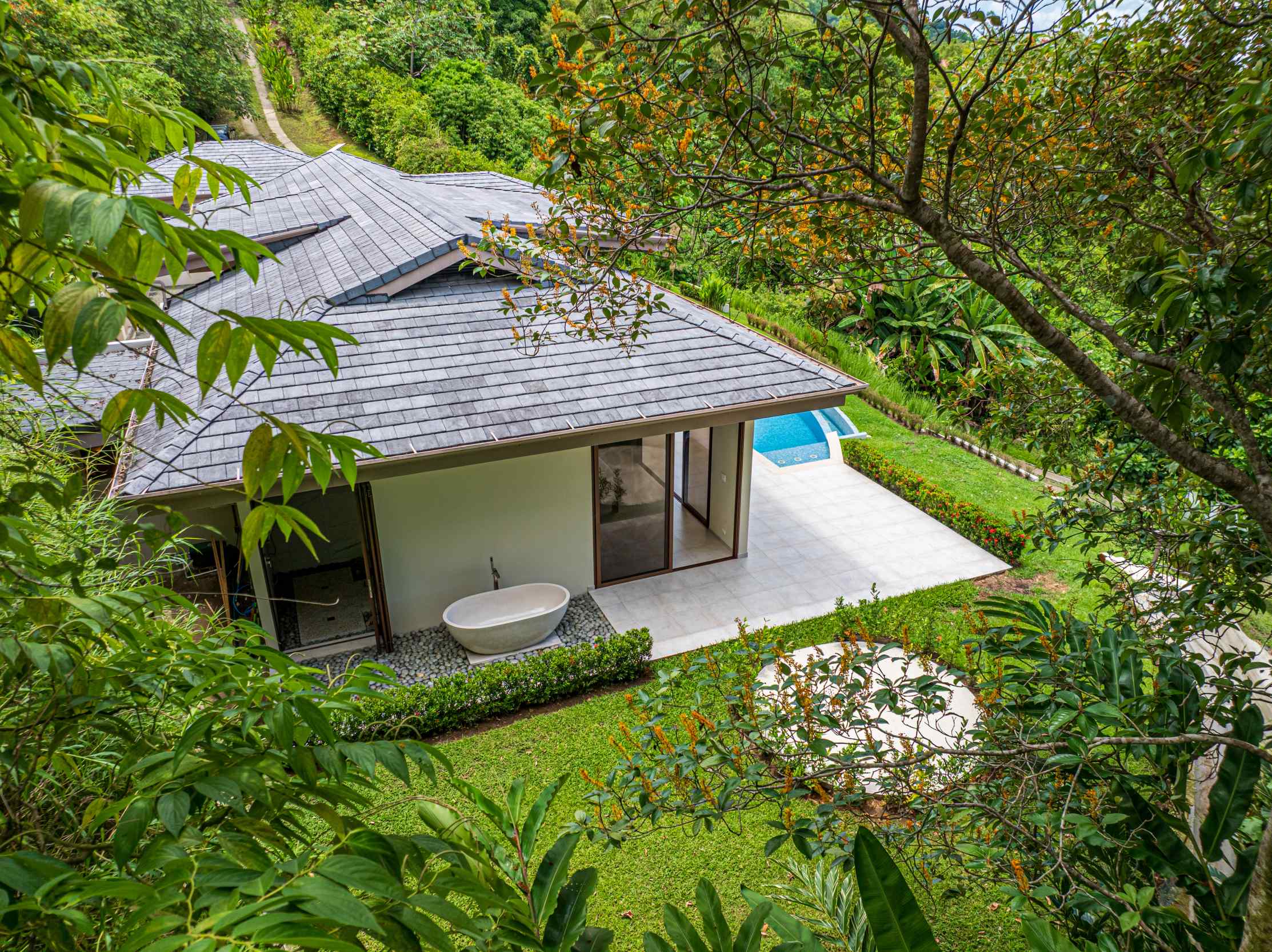 73054-10 Luxury Ocean-View 3-Bedroom Home with Private Pool & Sunset Views in Ojochal Costa Rica