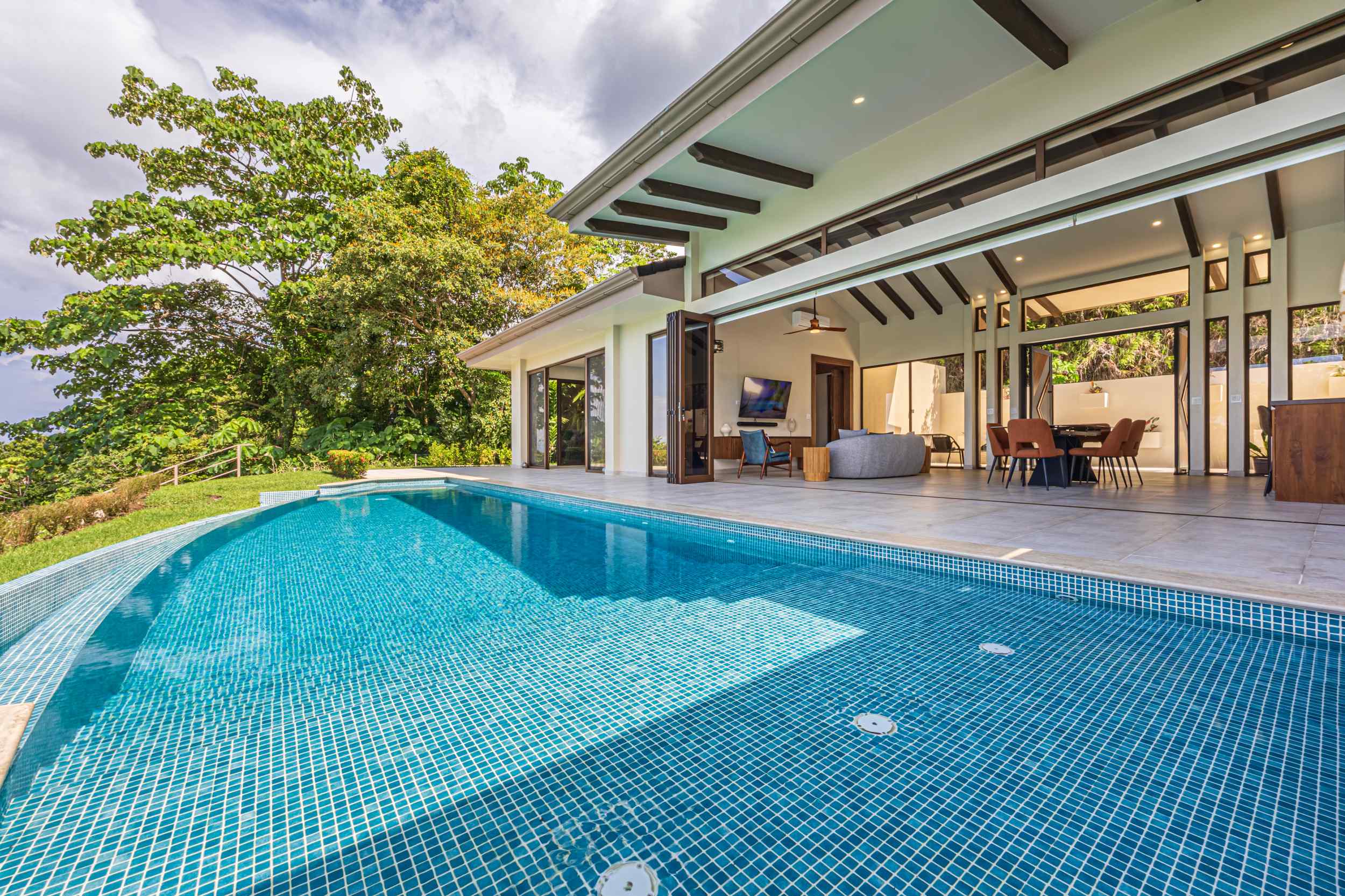 73054-11 Luxury Ocean-View 3-Bedroom Home with Private Pool & Sunset Views in Ojochal Costa Rica