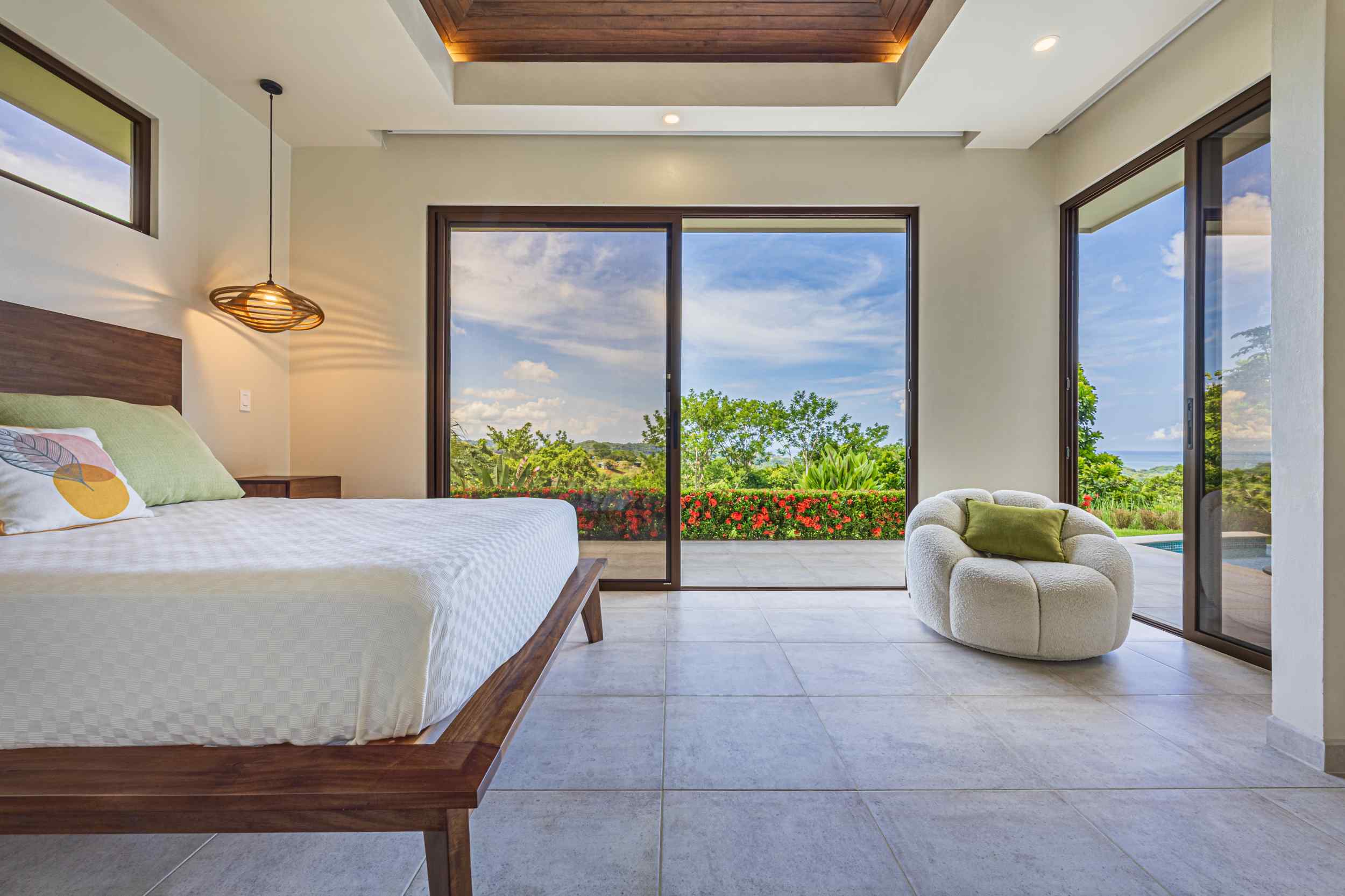 73054-13 Luxury Ocean-View 3-Bedroom Home with Private Pool & Sunset Views in Ojochal Costa Rica
