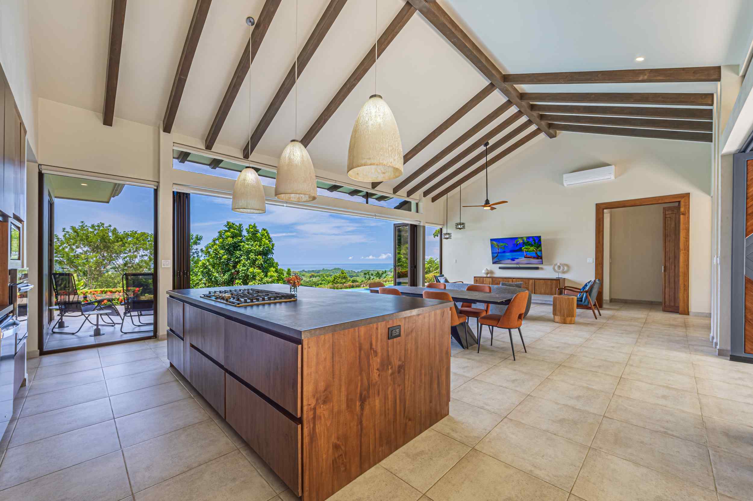 73054-20 Luxury Ocean-View 3-Bedroom Home with Private Pool & Sunset Views in Ojochal Costa Rica