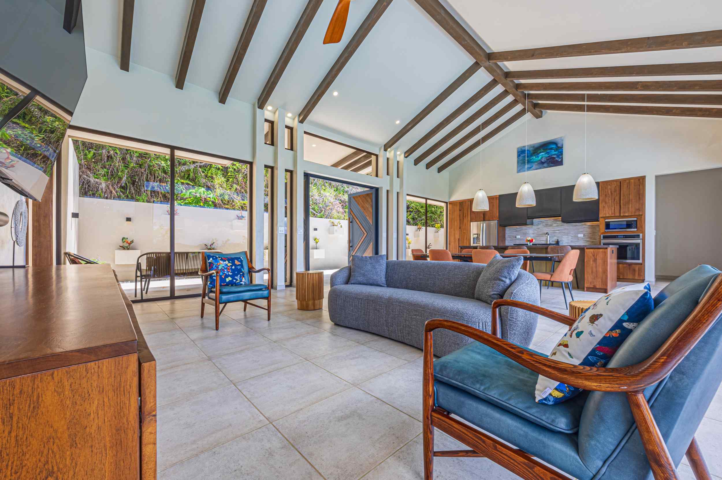 73054-22 Luxury Ocean-View 3-Bedroom Home with Private Pool & Sunset Views in Ojochal Costa Rica