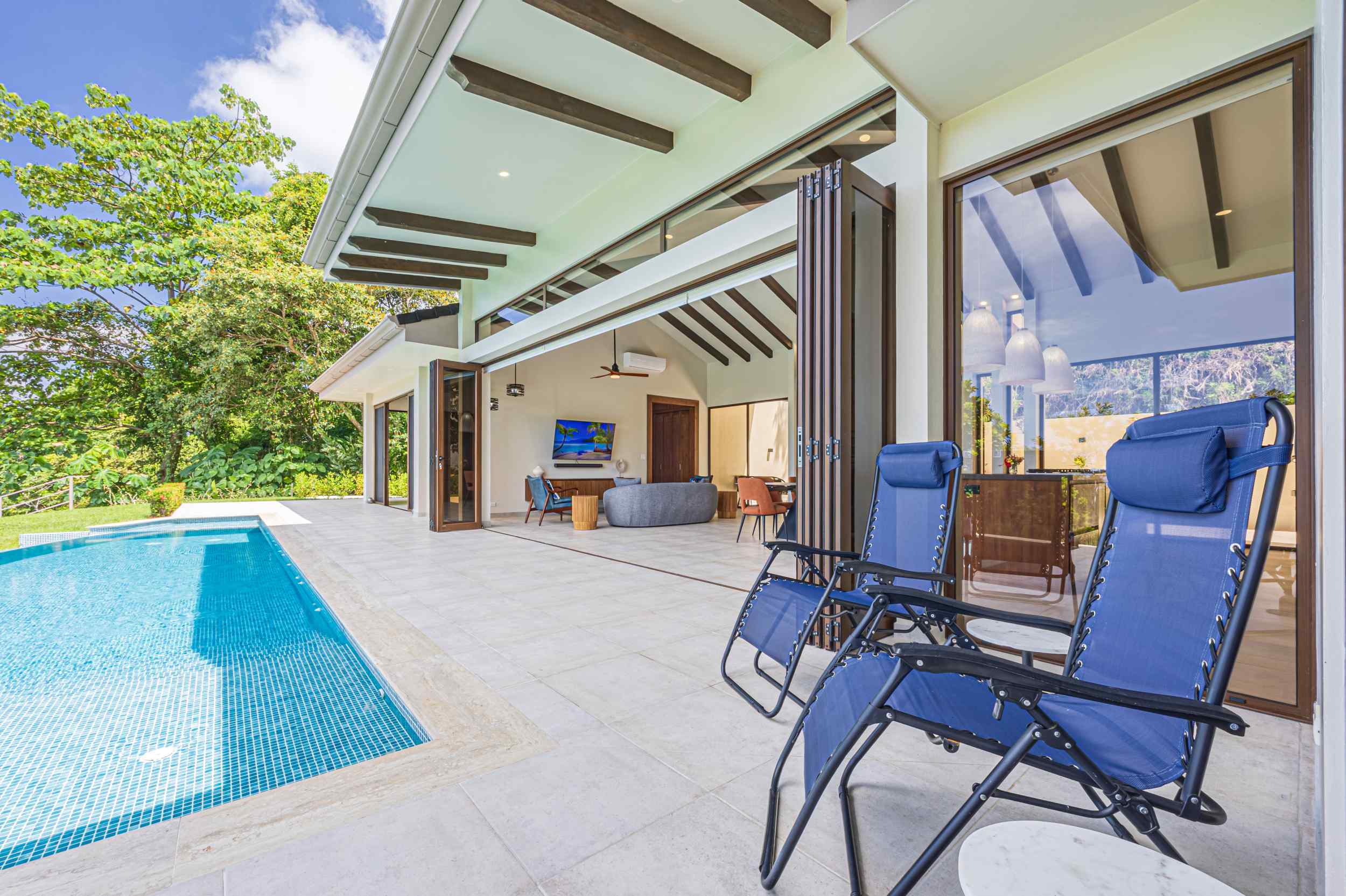 73054-24 Luxury Ocean-View 3-Bedroom Home with Private Pool & Sunset Views in Ojochal Costa Rica