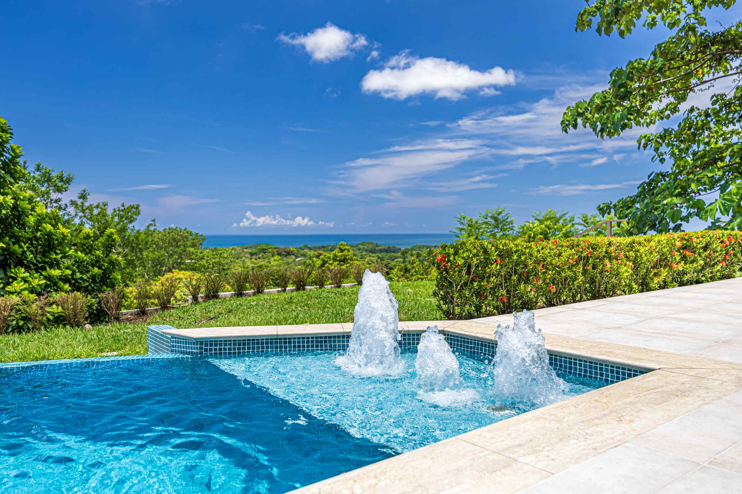 73054-29 Luxury Ocean-View 3-Bedroom Home with Private Pool & Sunset Views in Ojochal Costa Rica