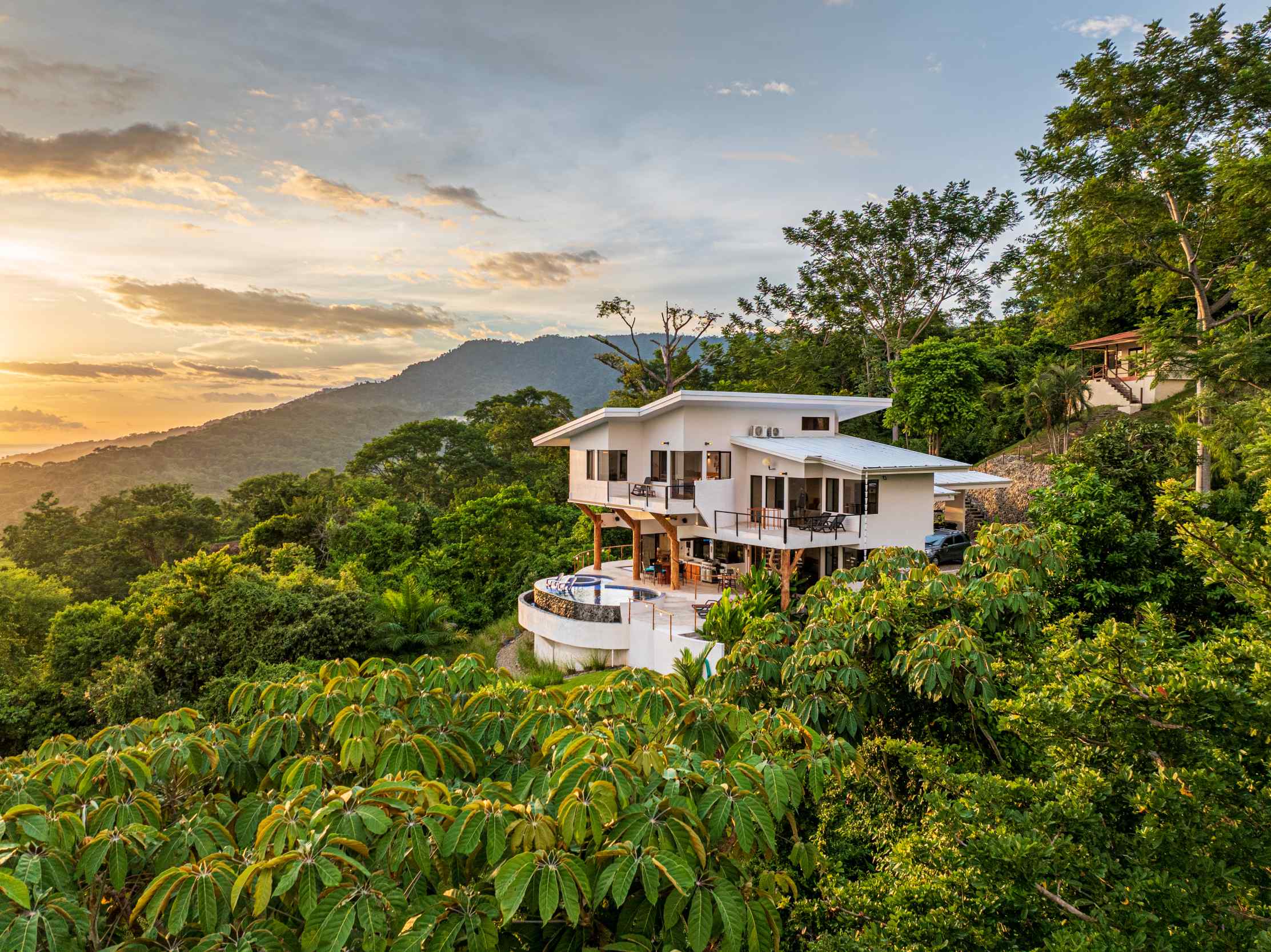 73766-4 Iconic 180° Ocean View 4-Bedroom Home with Private Pool & Jungle Views in Uvita Costa Rica