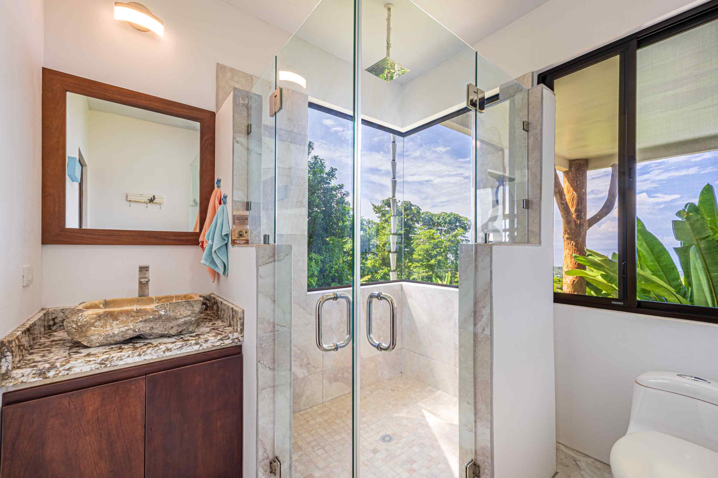 73766-16 Iconic 180° Ocean View 4-Bedroom Home with Private Pool & Jungle Views in Uvita Costa Rica