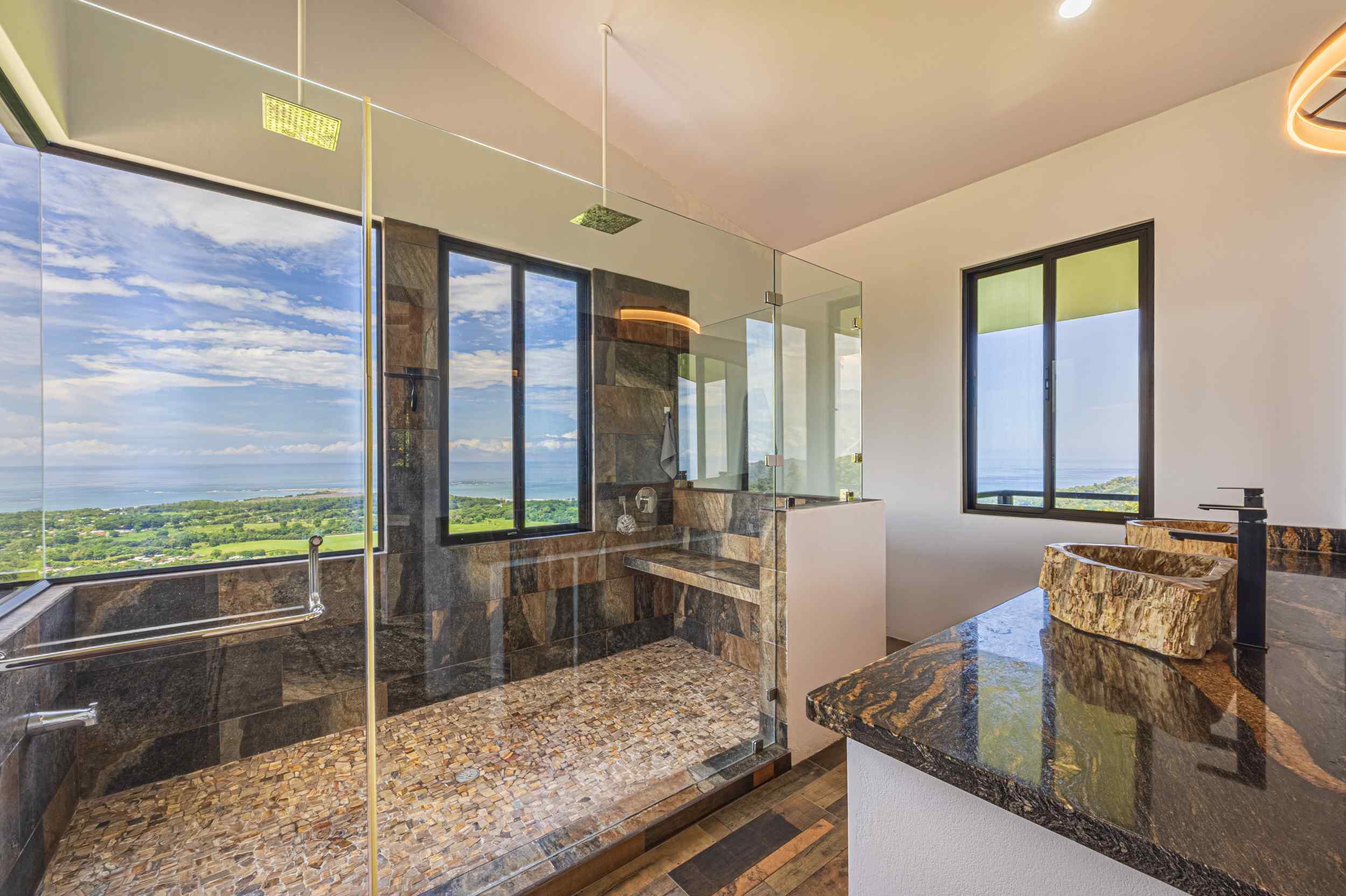 73766-21 Iconic 180° Ocean View 4-Bedroom Home with Private Pool & Jungle Views in Uvita Costa Rica