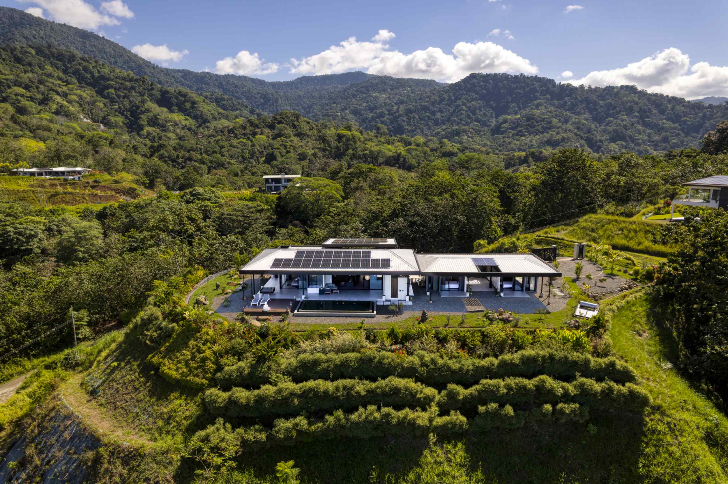 73787-1 Remarkable 4-Bedroom Home with Ocean Views, Infinity Pool & Solar Power in Ojochal Costa Rica