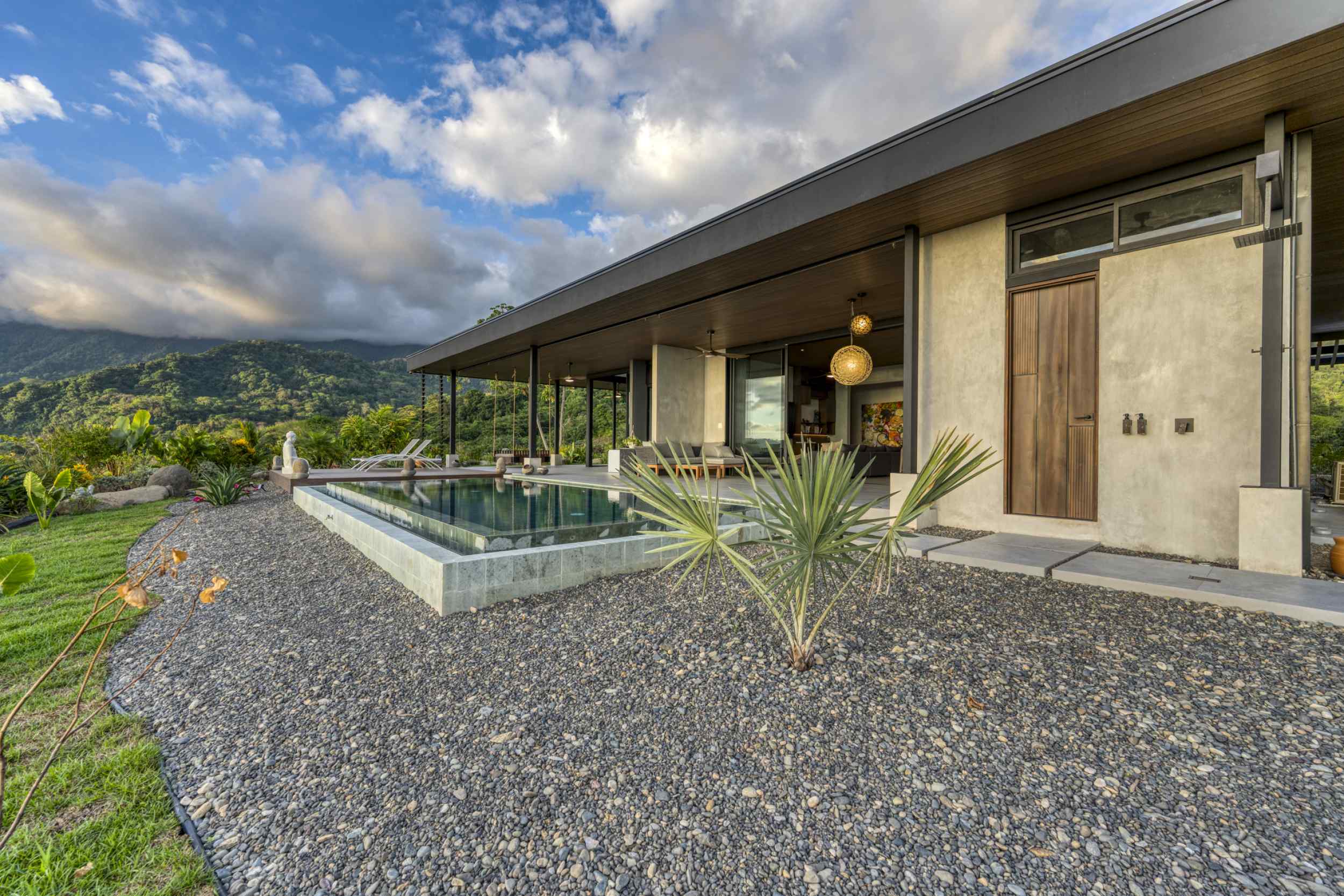 73787-3 Remarkable 4-Bedroom Home with Ocean Views, Infinity Pool & Solar Power in Ojochal Costa Rica