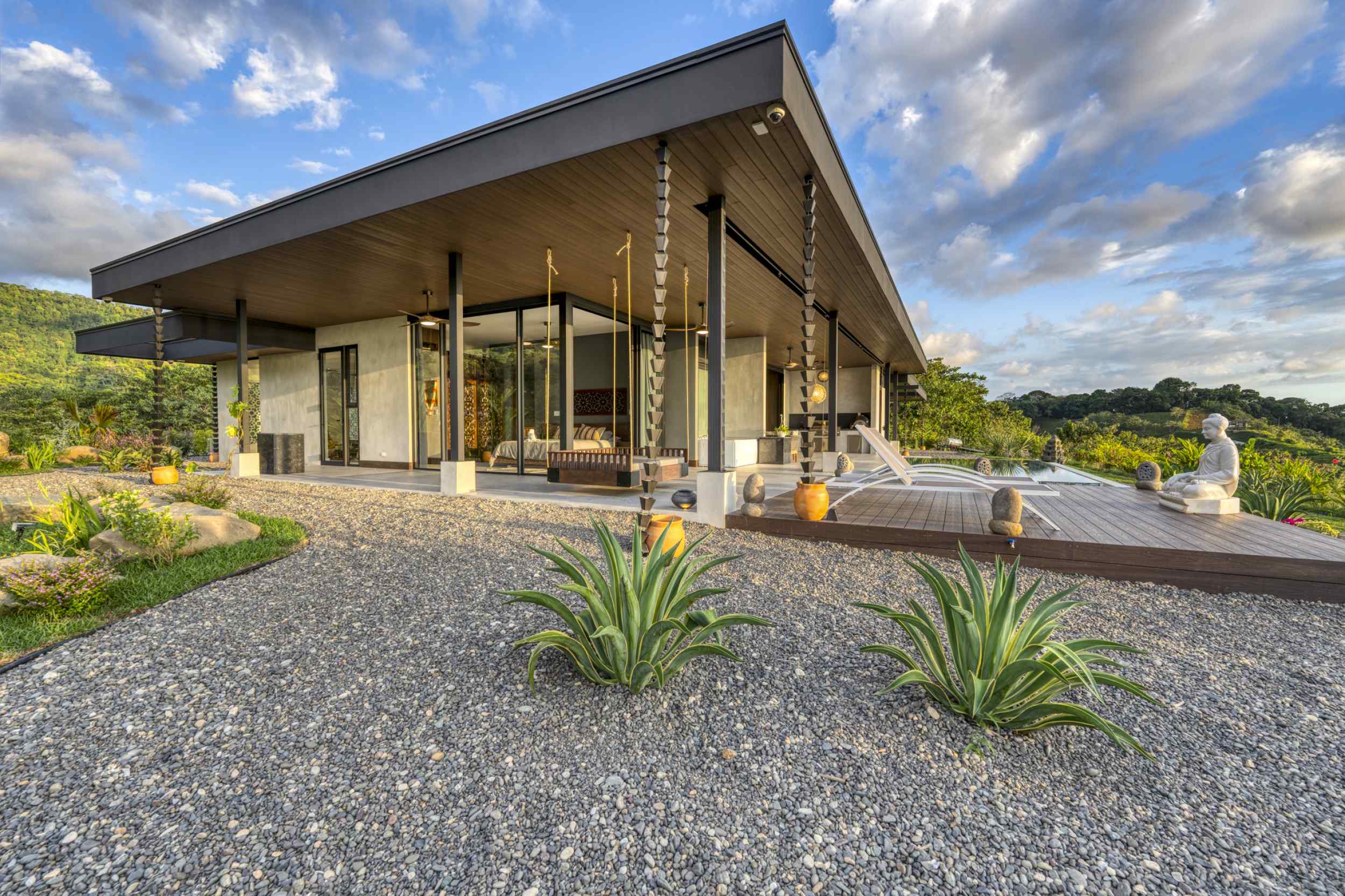 73787-6 Remarkable 4-Bedroom Home with Ocean Views, Infinity Pool & Solar Power in Ojochal Costa Rica