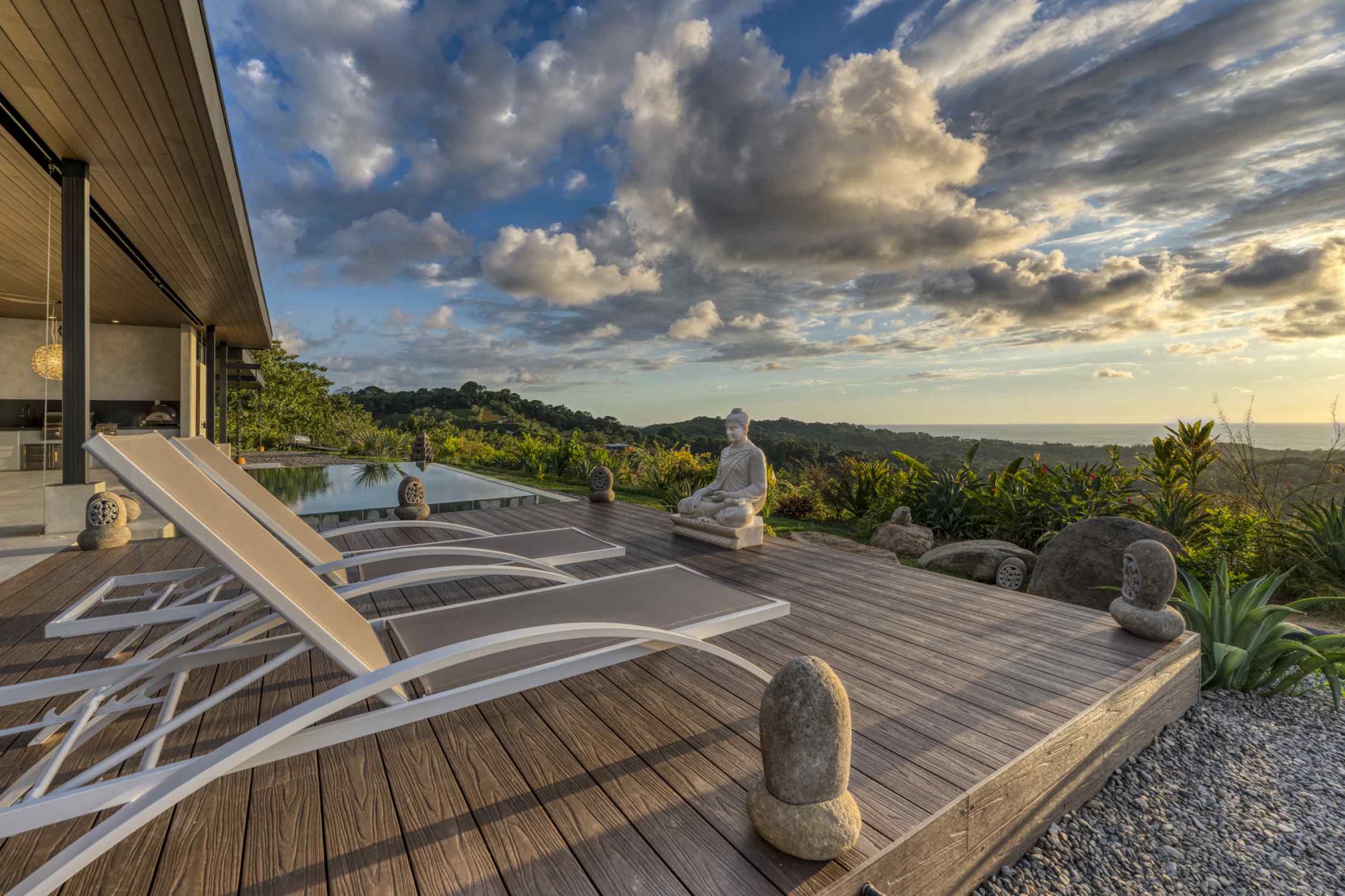 73787-7 Remarkable 4-Bedroom Home with Ocean Views, Infinity Pool & Solar Power in Ojochal Costa Rica