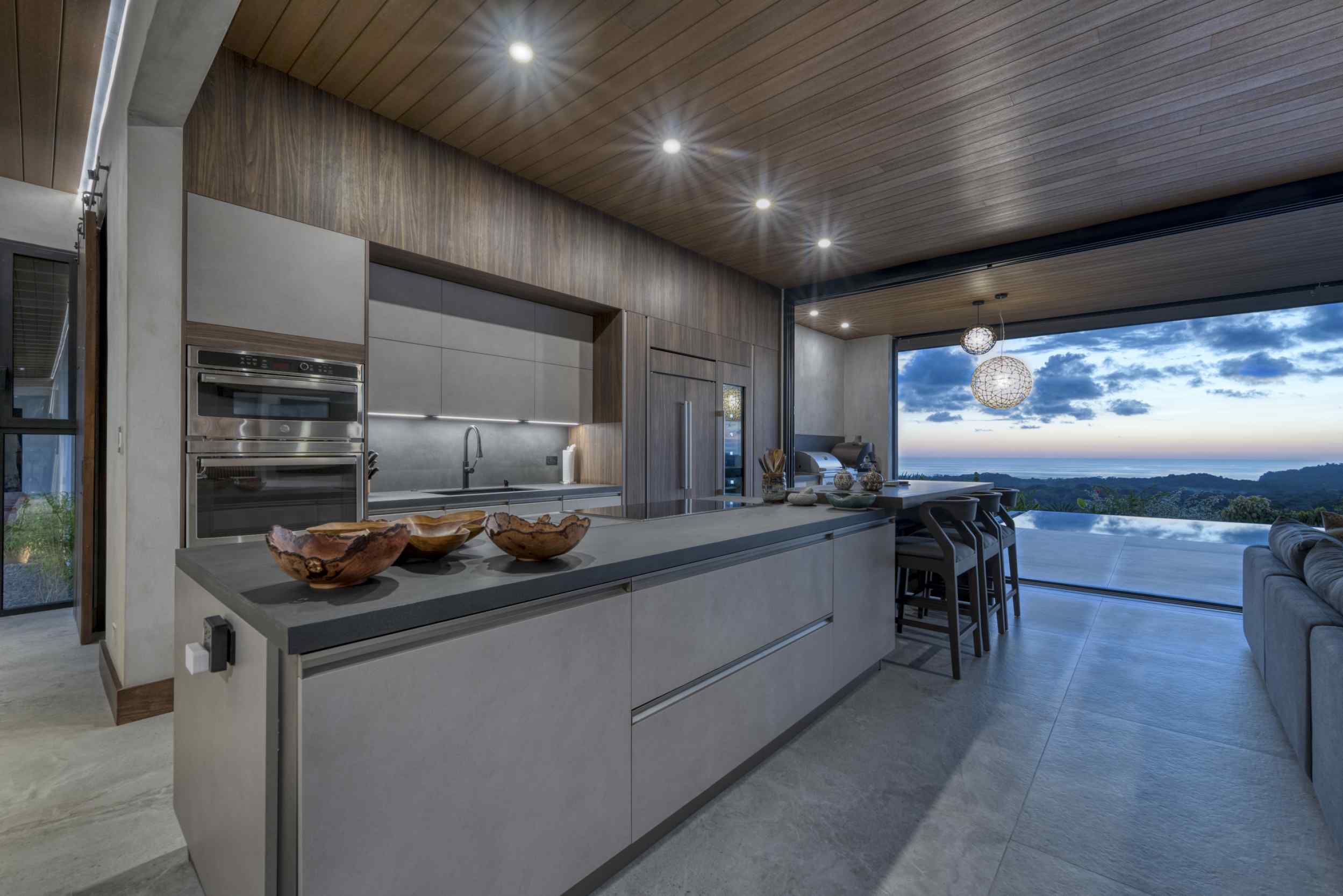 73787-16 Remarkable 4-Bedroom Home with Ocean Views, Infinity Pool & Solar Power in Ojochal Costa Rica