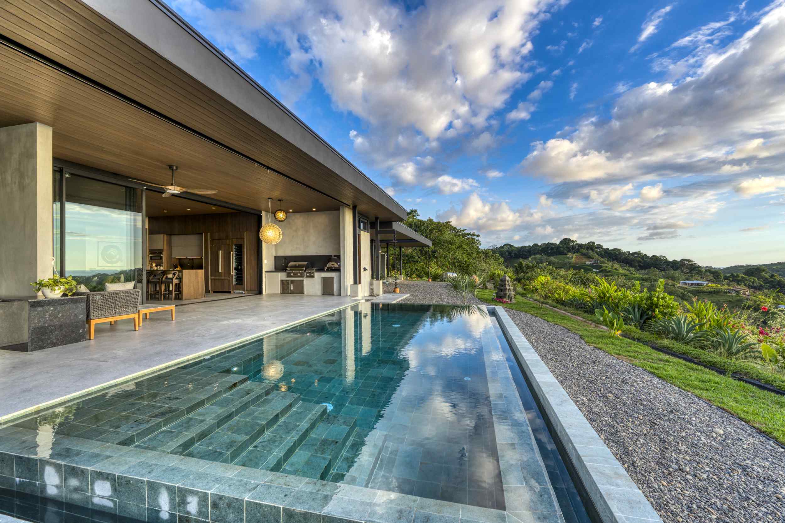 73787-29 Remarkable 4-Bedroom Home with Ocean Views, Infinity Pool & Solar Power in Ojochal Costa Rica