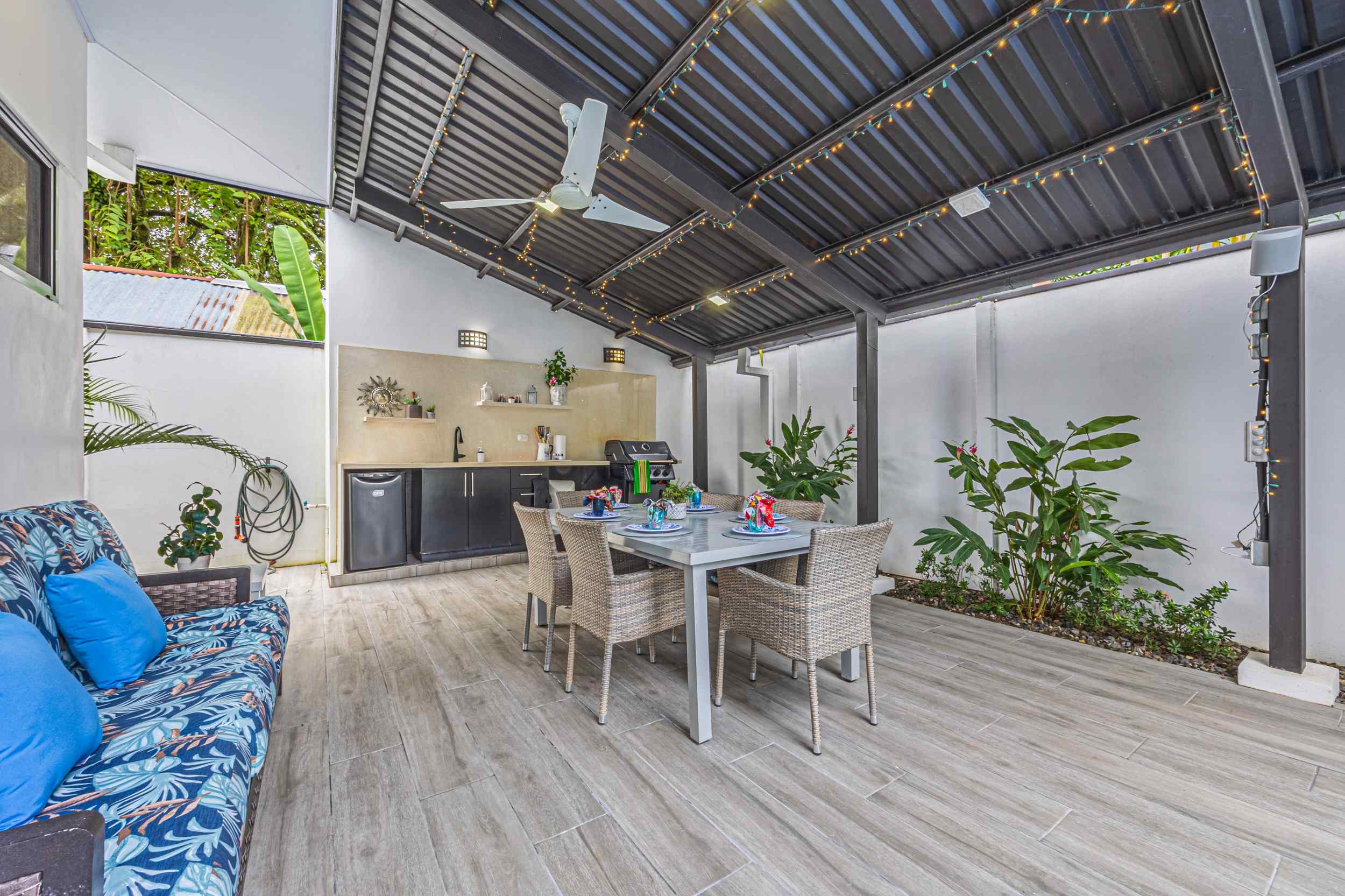 Stunning 3-Bedroom Modern Home with Pool & Waterfall Terrace in Uvita Costa Rica
