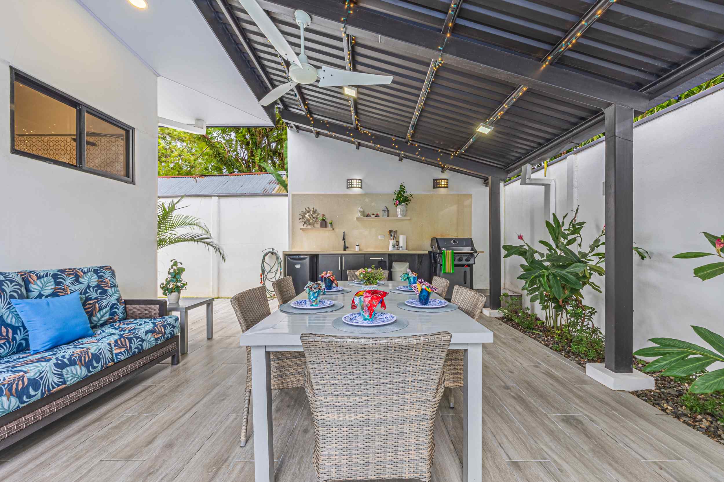 Stunning 3-Bedroom Modern Home with Pool & Waterfall Terrace in Uvita Costa Rica