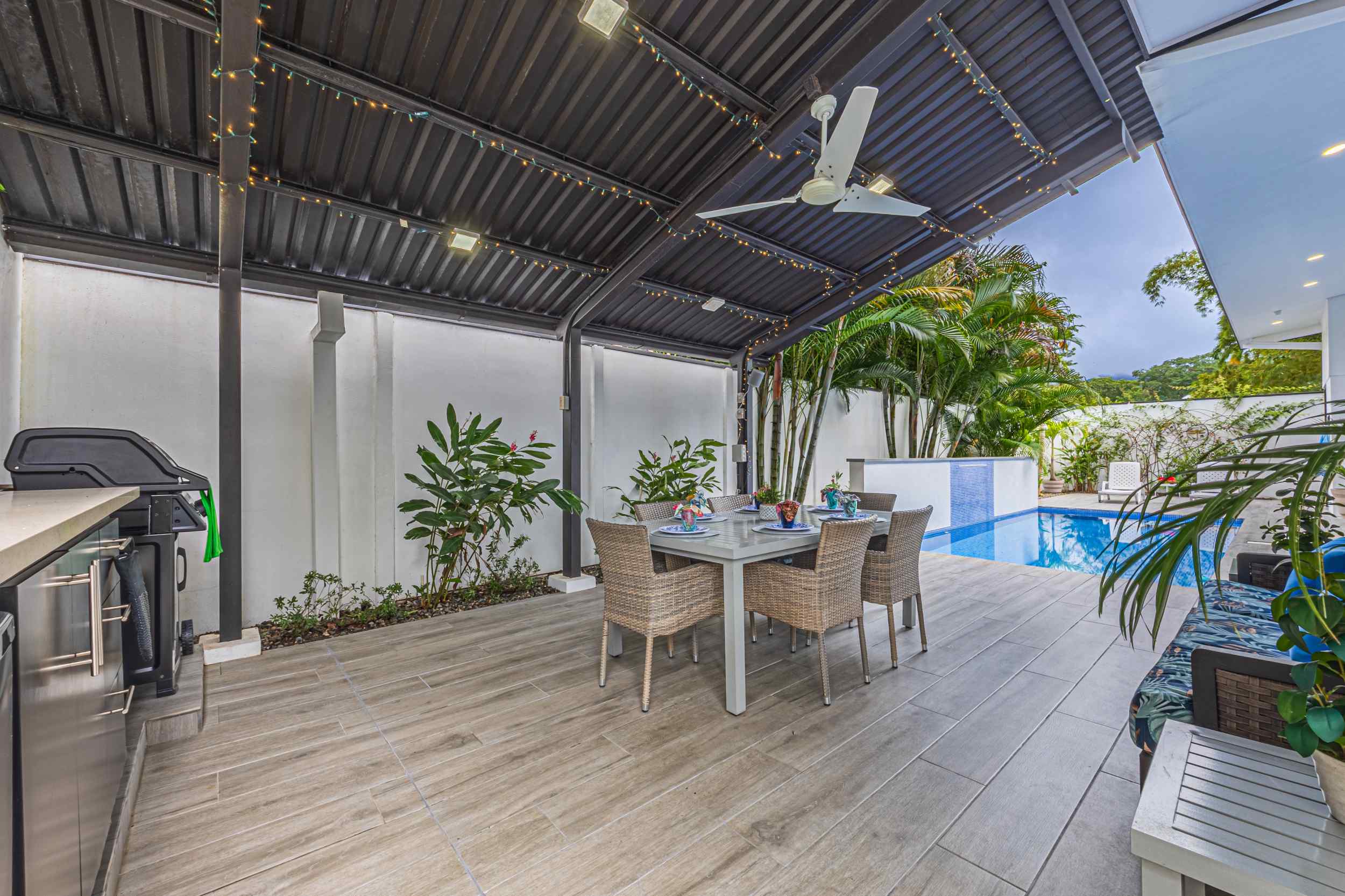 Stunning 3-Bedroom Modern Home with Pool & Waterfall Terrace in Uvita Costa Rica