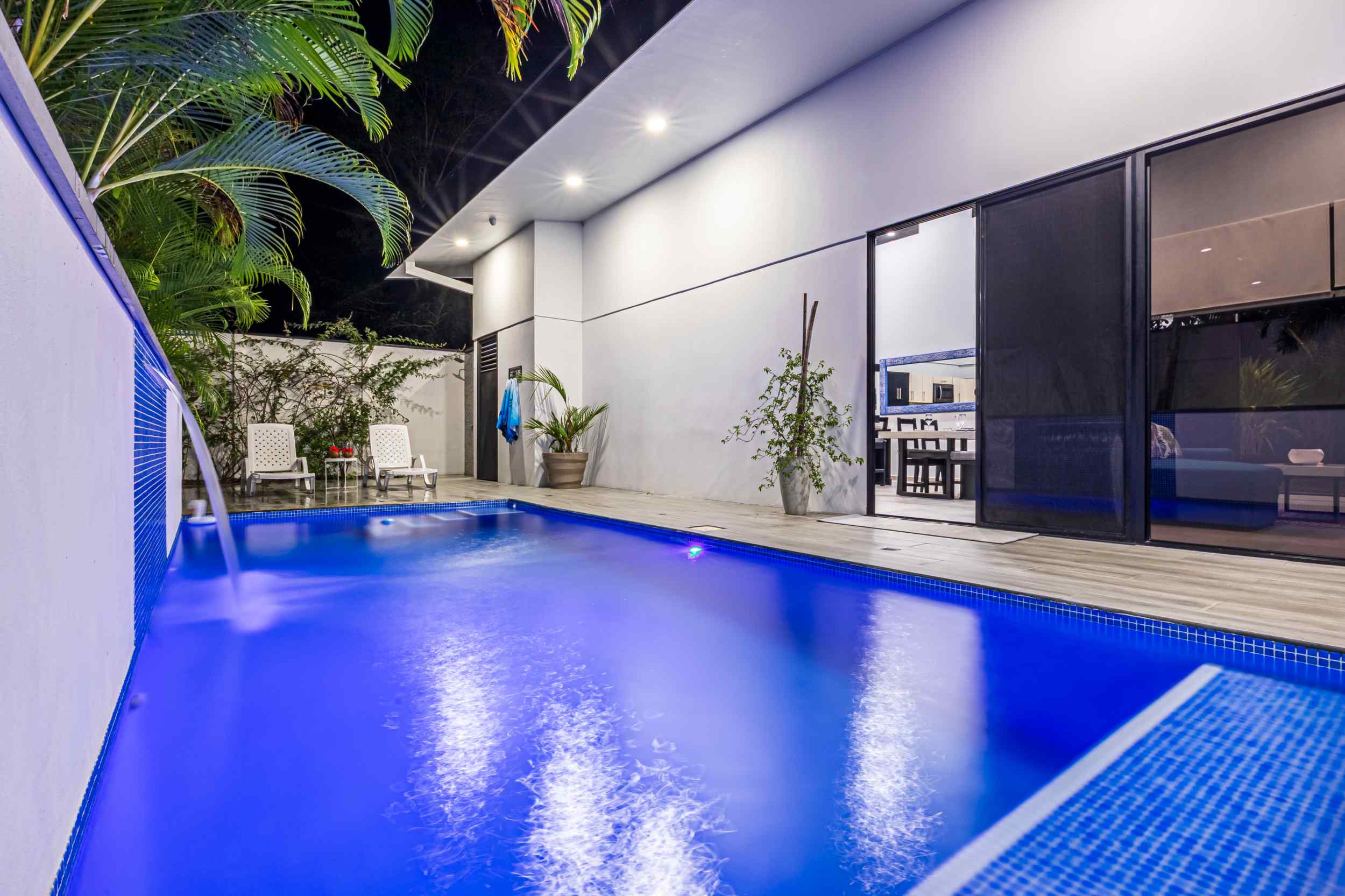 Stunning 3-Bedroom Modern Home with Pool & Waterfall Terrace in Uvita Costa Rica