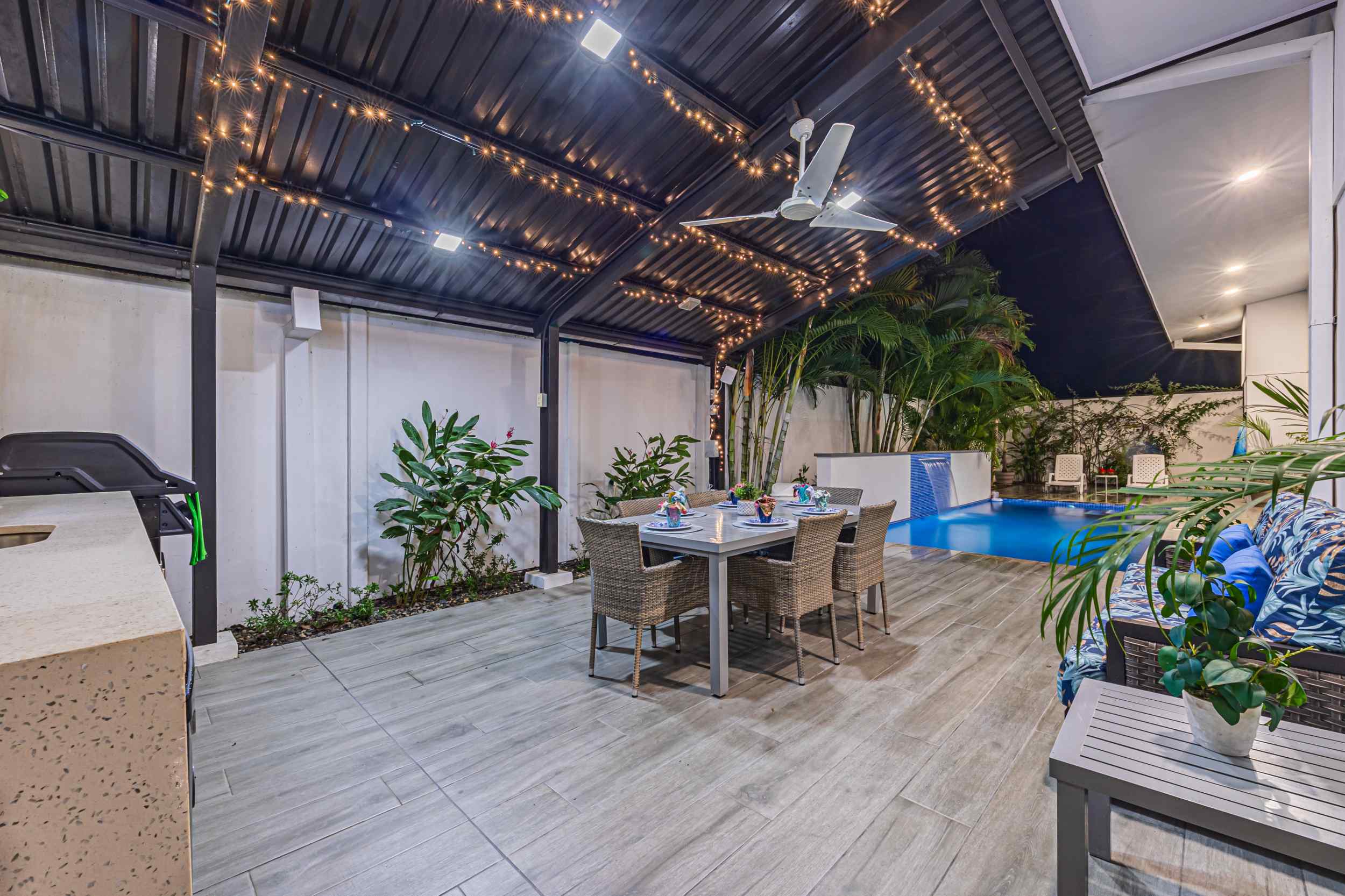 Stunning 3-Bedroom Modern Home with Pool & Waterfall Terrace in Uvita Costa Rica