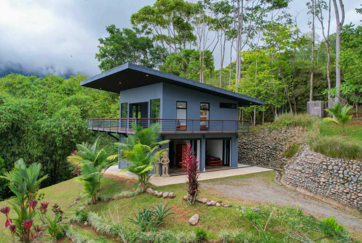 Spectacular 3-Bedroom Mountain Estate with Waterfall Views, Partial Ocean Views & Private Pool in Tinamastes Costa Rica