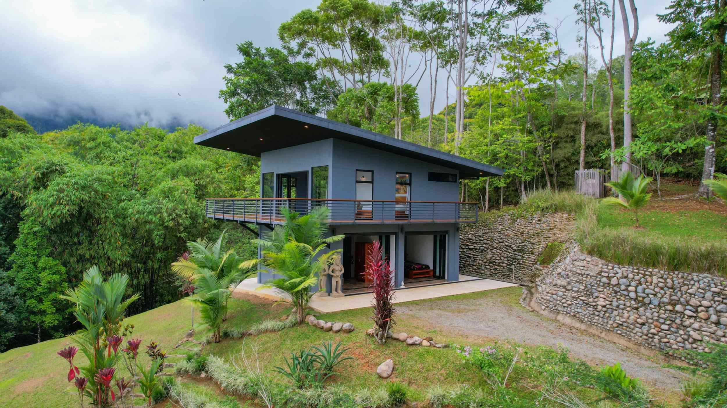 74001-5 Spectacular 3-Bedroom Mountain Estate with Waterfall Views, Partial Ocean Views & Private Pool in Tinamastes Costa Rica