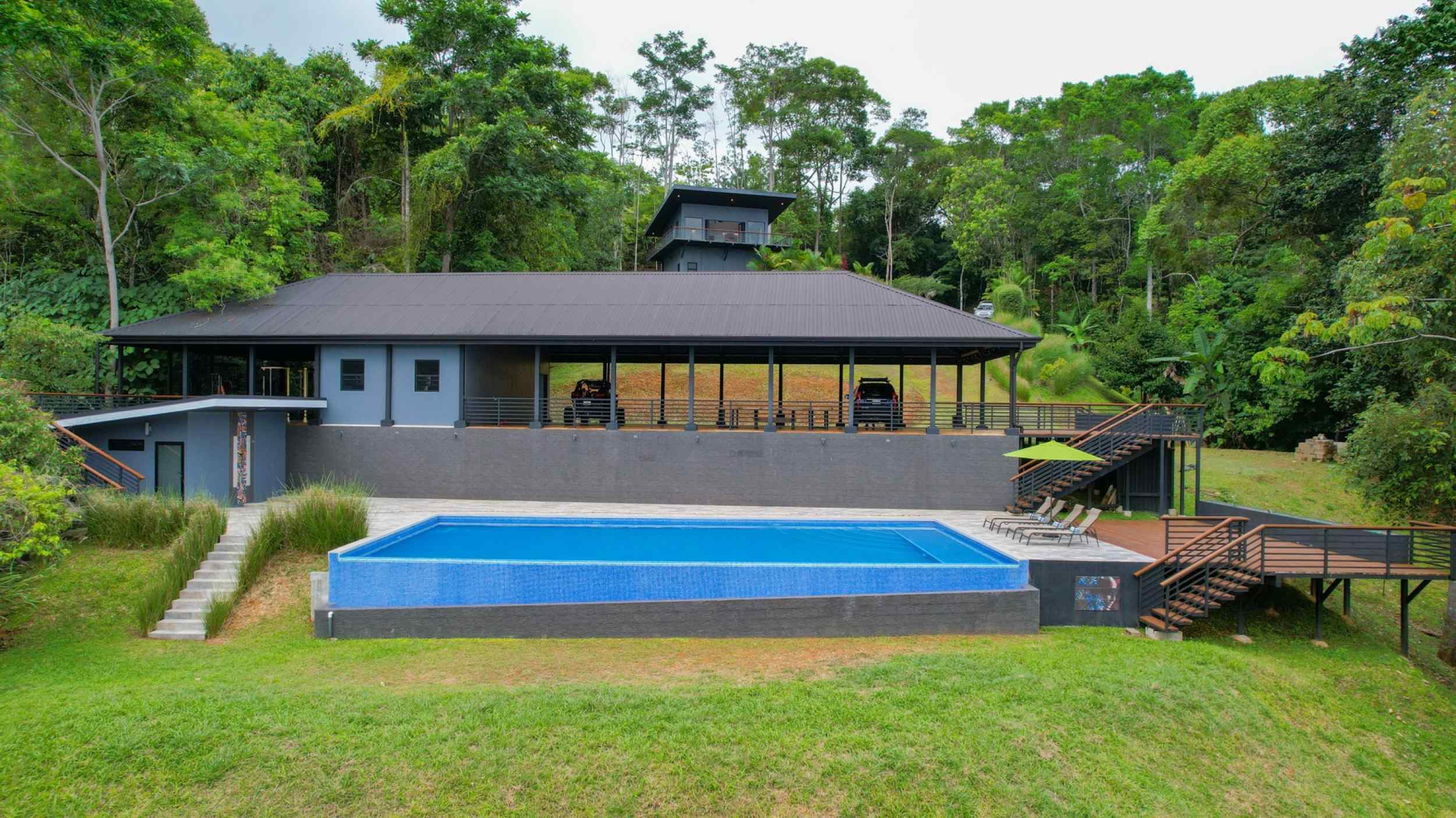 74001-41 Spectacular 3-Bedroom Mountain Estate with Waterfall Views, Partial Ocean Views & Private Pool in Tinamastes Costa Rica