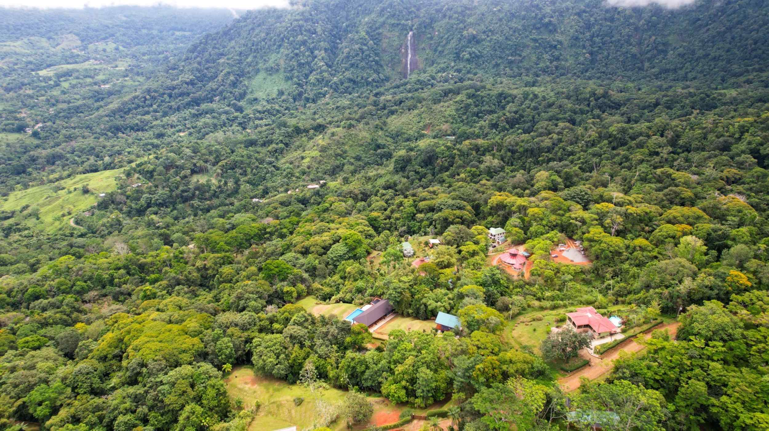 74001-47 Spectacular 3-Bedroom Mountain Estate with Waterfall Views, Partial Ocean Views & Private Pool in Tinamastes Costa Rica