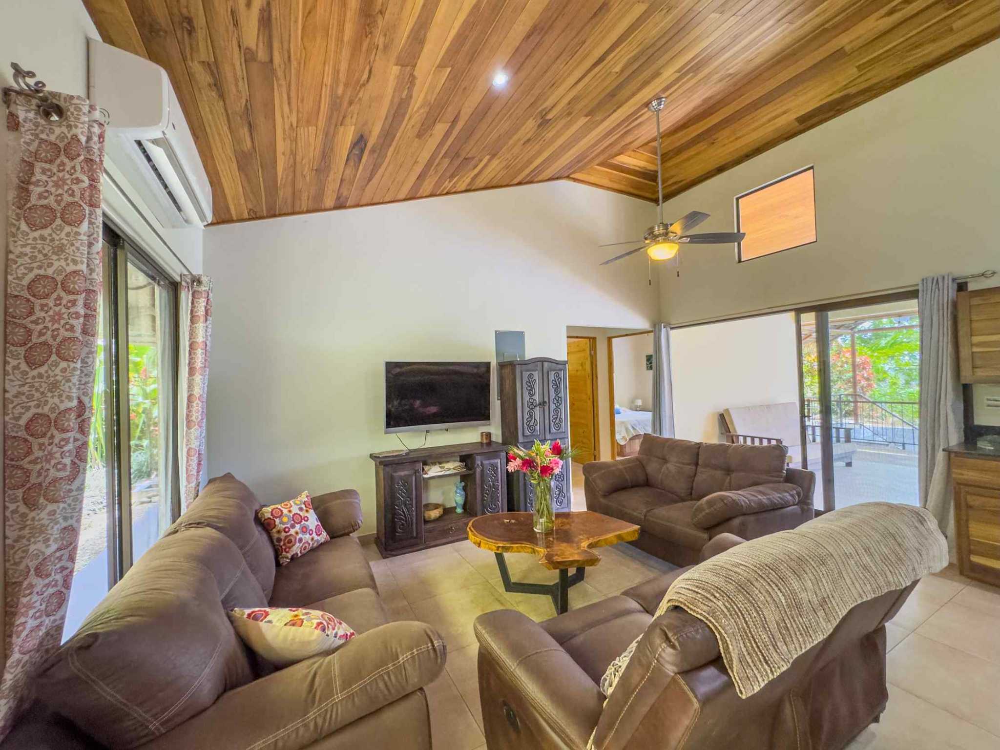 74373-3 Stunning 3-Bedroom Home with Ocean & Mountain Views and Private Pool in Dominical Costa Rica