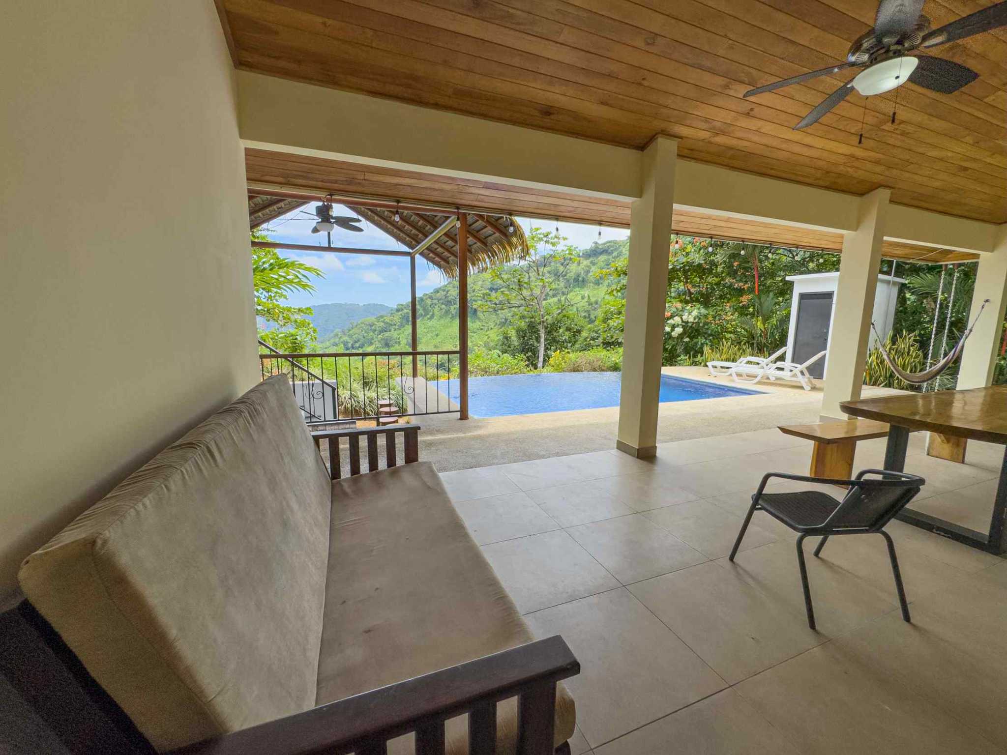 74373-19 Stunning 3-Bedroom Home with Ocean & Mountain Views and Private Pool in Dominical Costa Rica